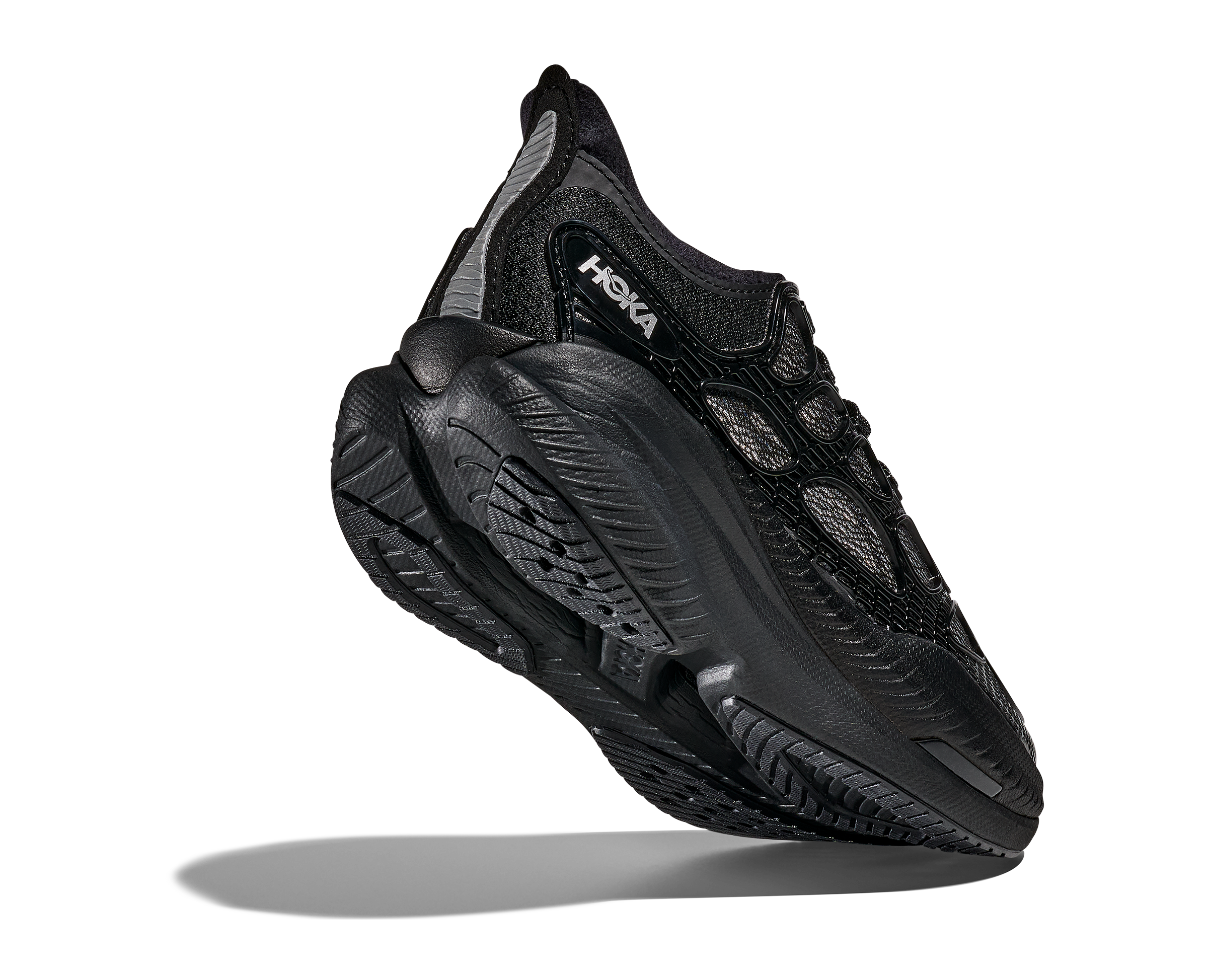 Hoka Mach X Caged - Black / Midnight Blue — photo 5