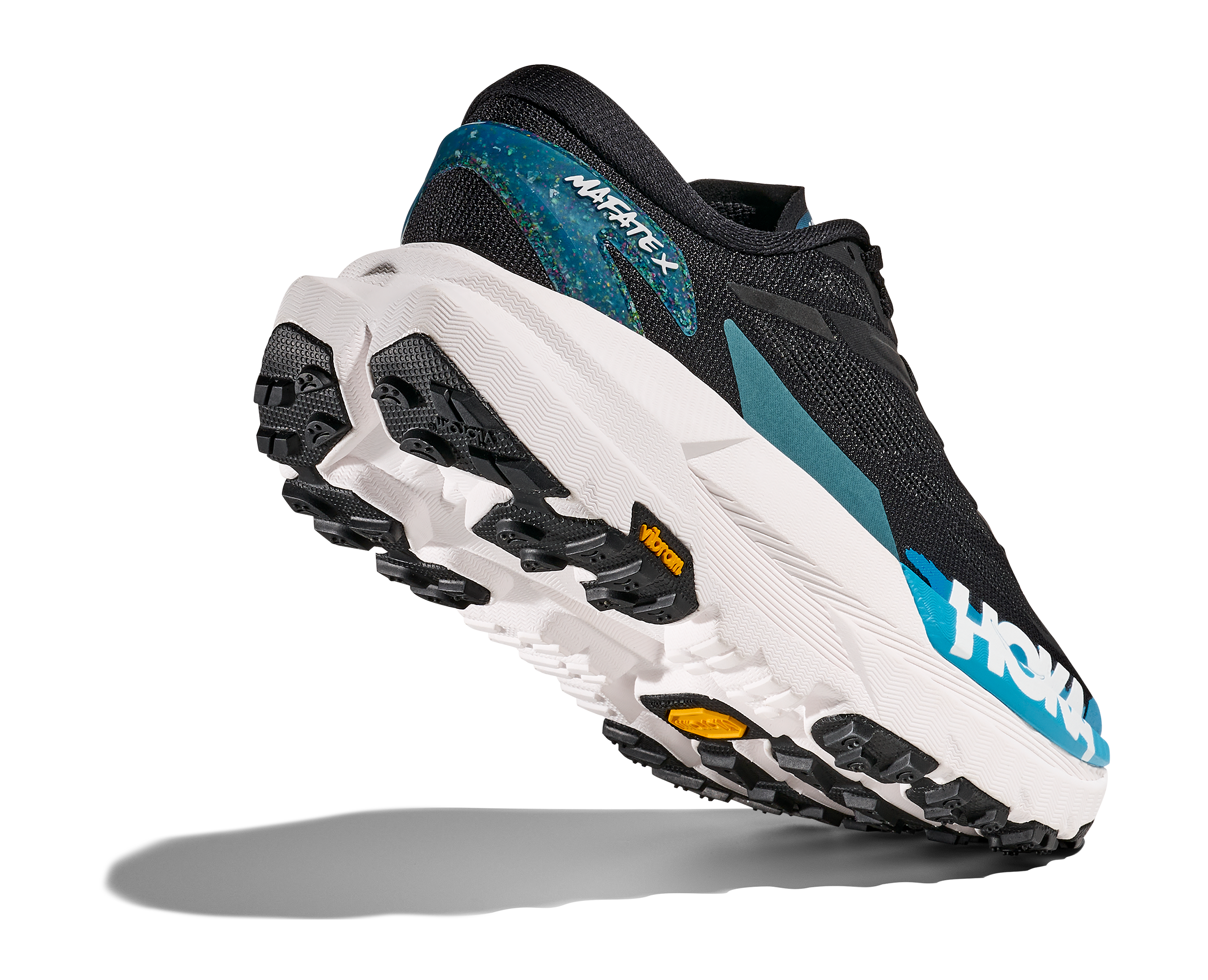 Hoka Mafate X - Black / Skyward Blue — photo 5