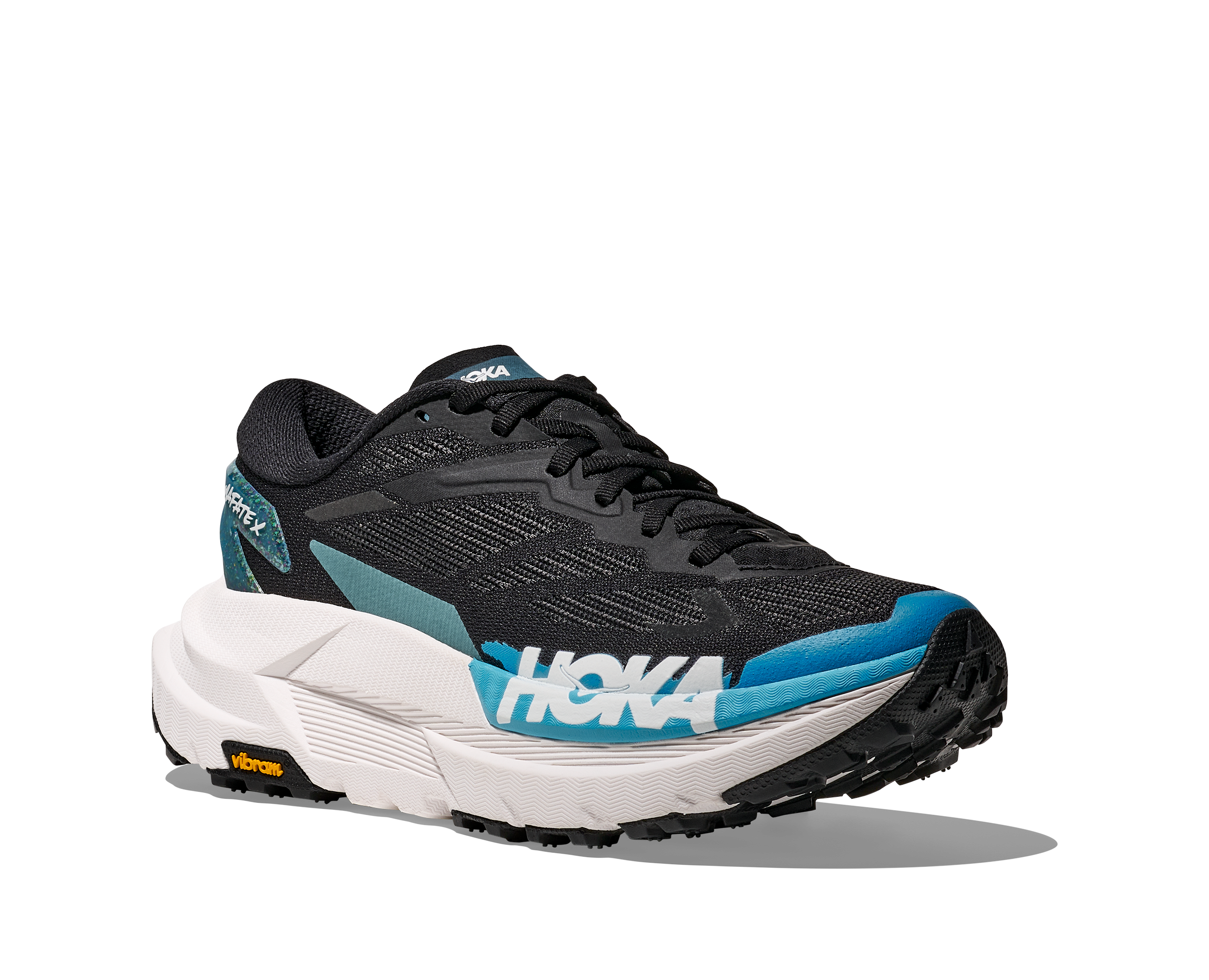 Hoka Mafate X - Black / Skyward Blue — photo 3