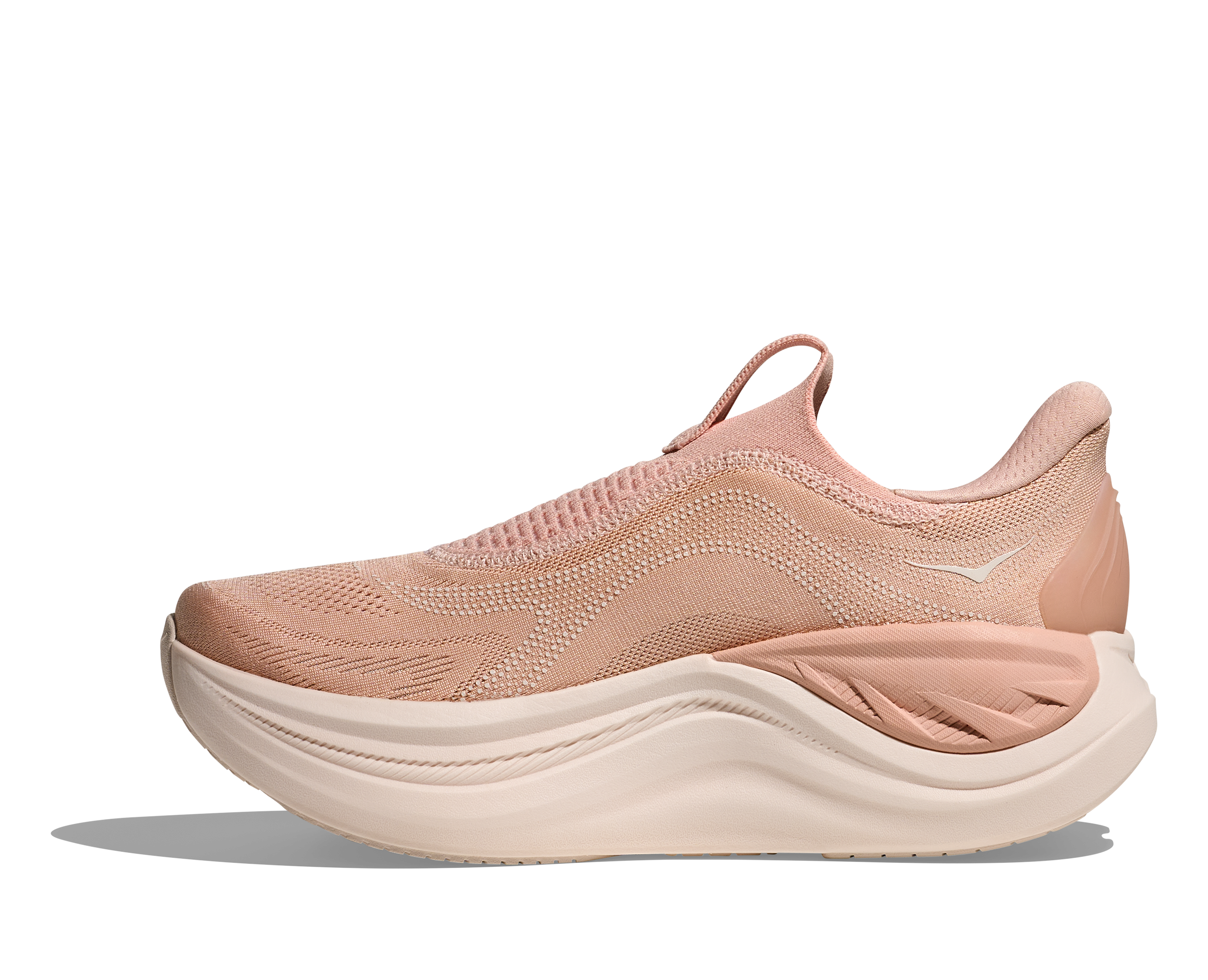 Hoka Skyward Laceless - Rose Latte / Rose Cream