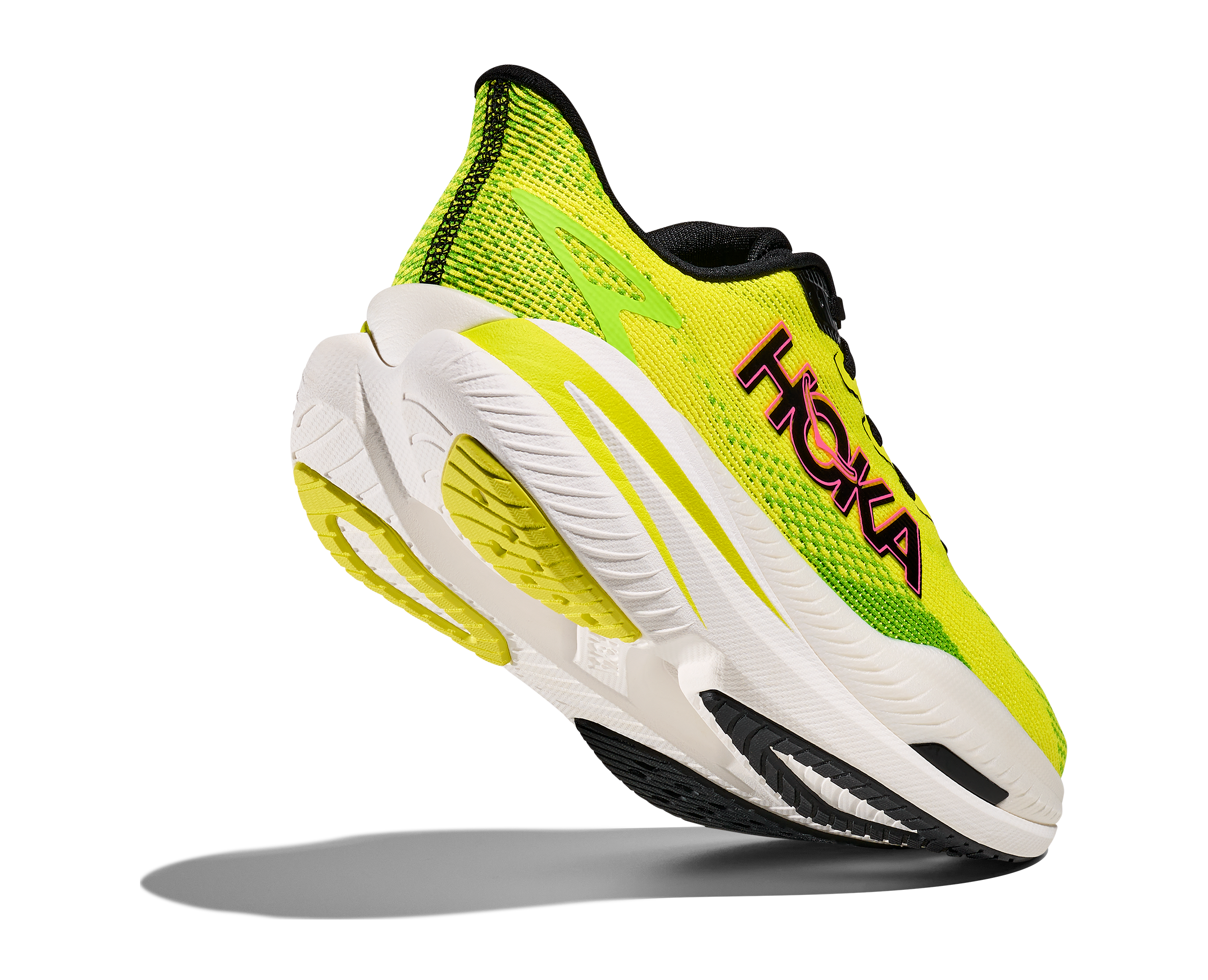 Hoka Mach X 3 - Neon Citrus / Neon Lime — photo 5
