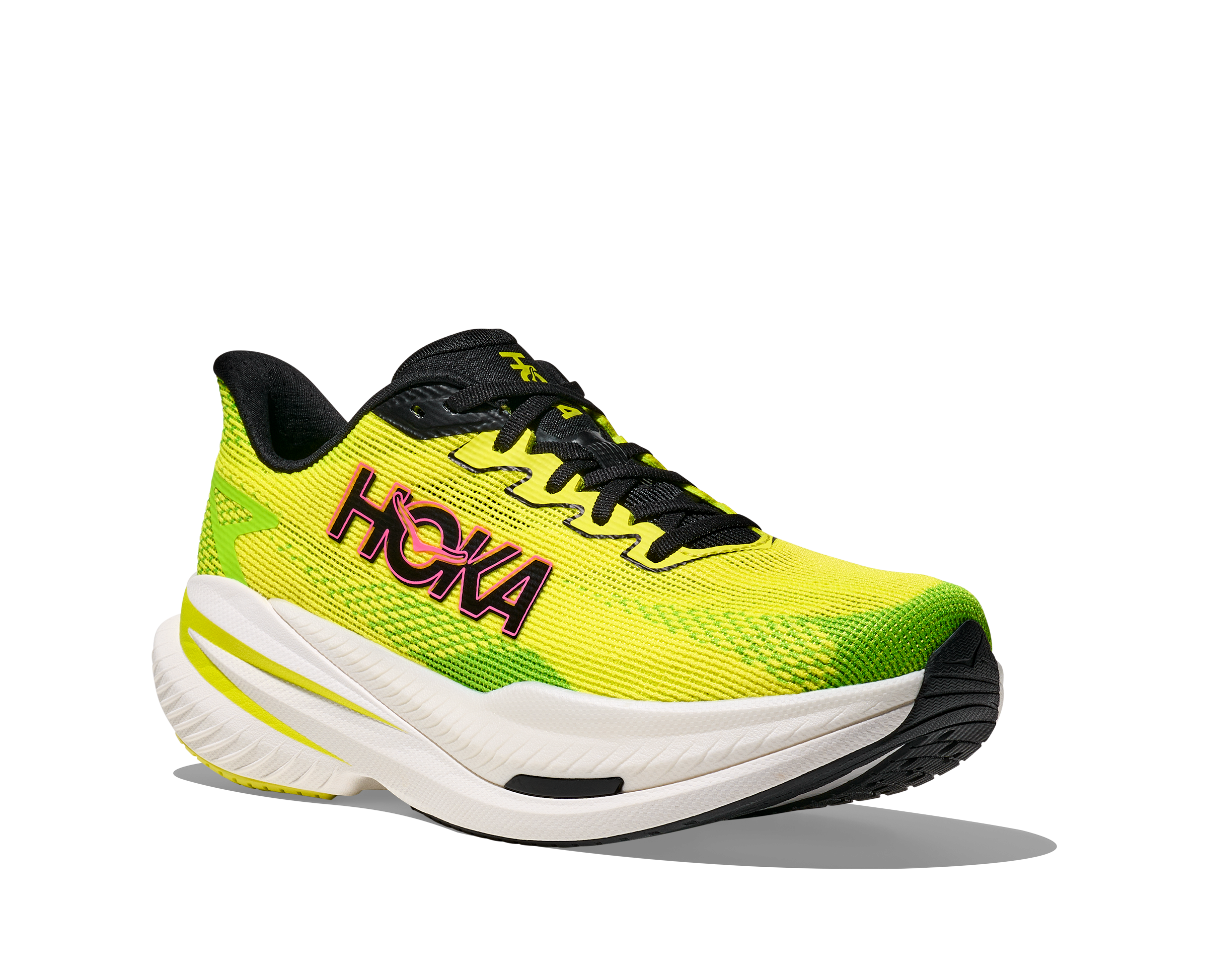 Hoka Mach X 3 - Neon Citrus / Neon Lime — photo 3