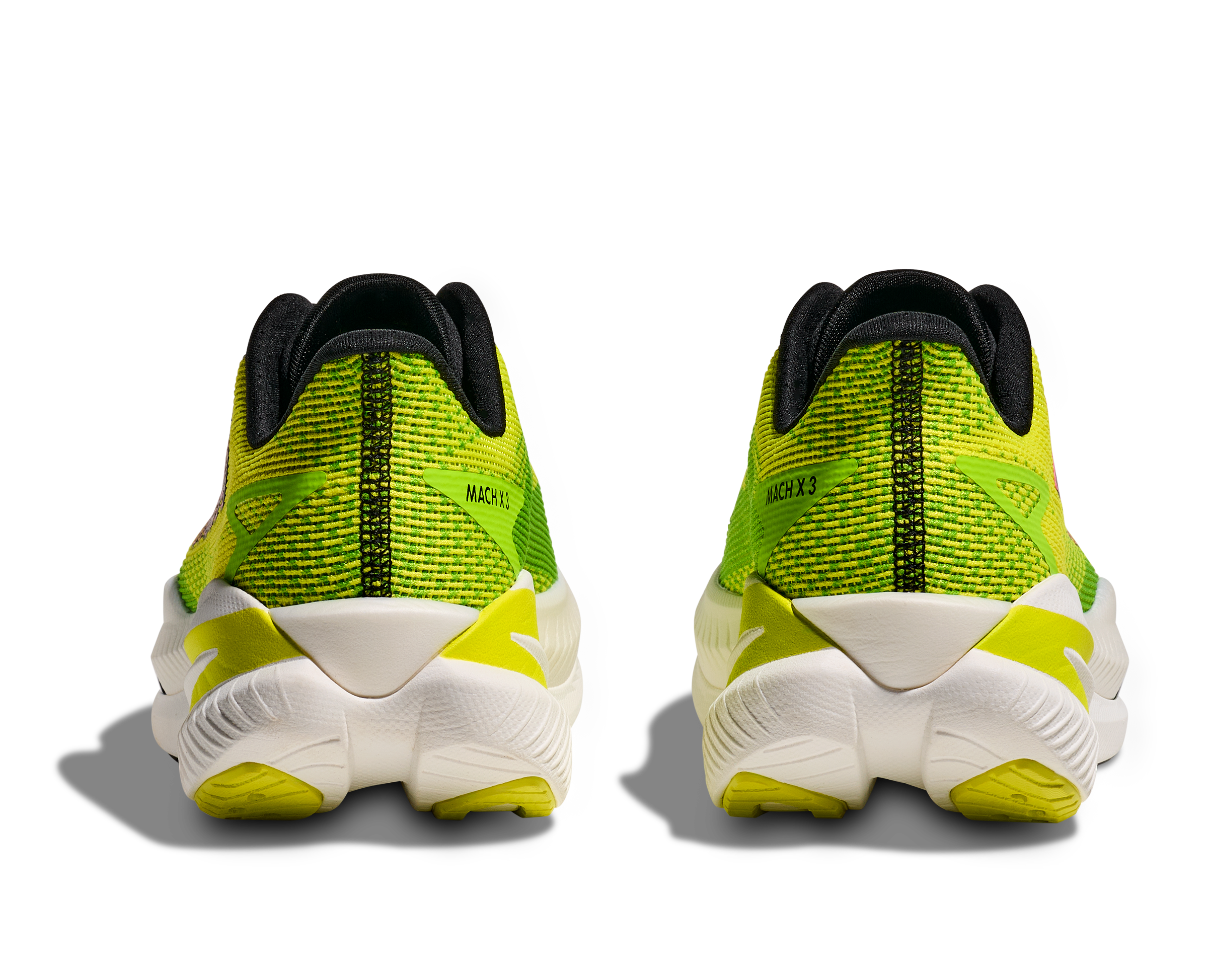 Hoka Mach X 3 - Neon Citrus / Neon Lime — photo 4