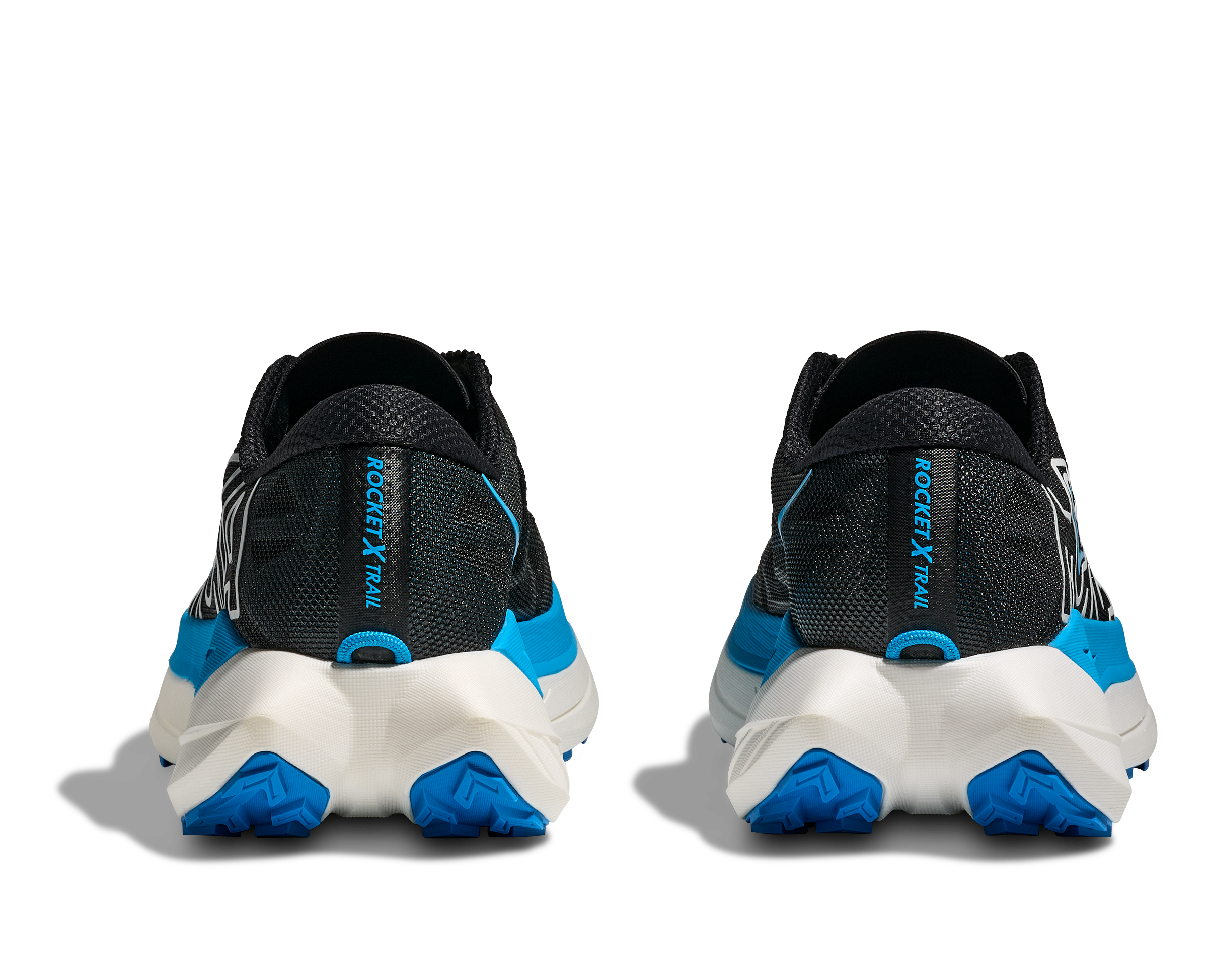 Hoka Rocket X Trail - Black / Skyward Blue — photo 4