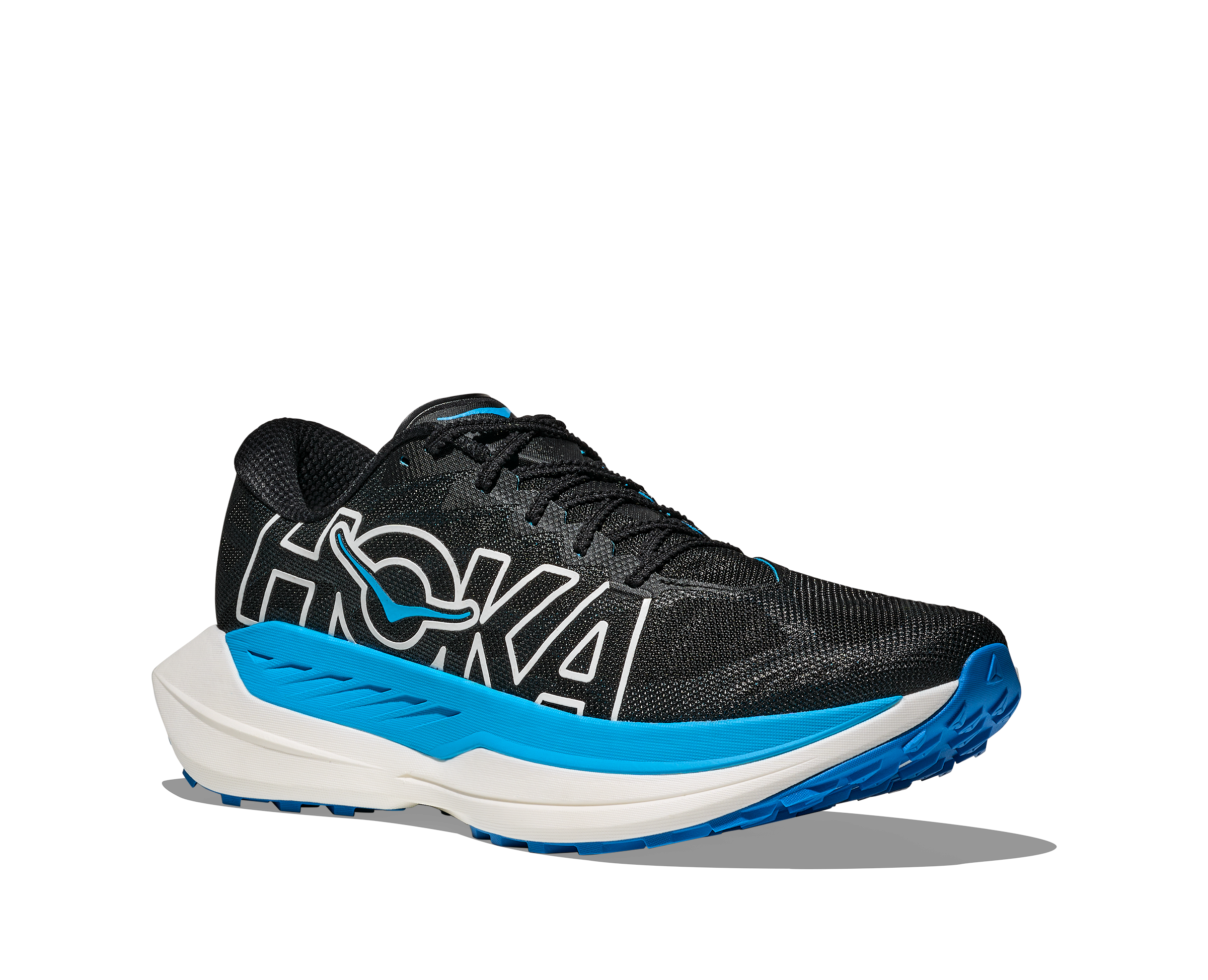Hoka Rocket X Trail - Black / Skyward Blue — photo 3