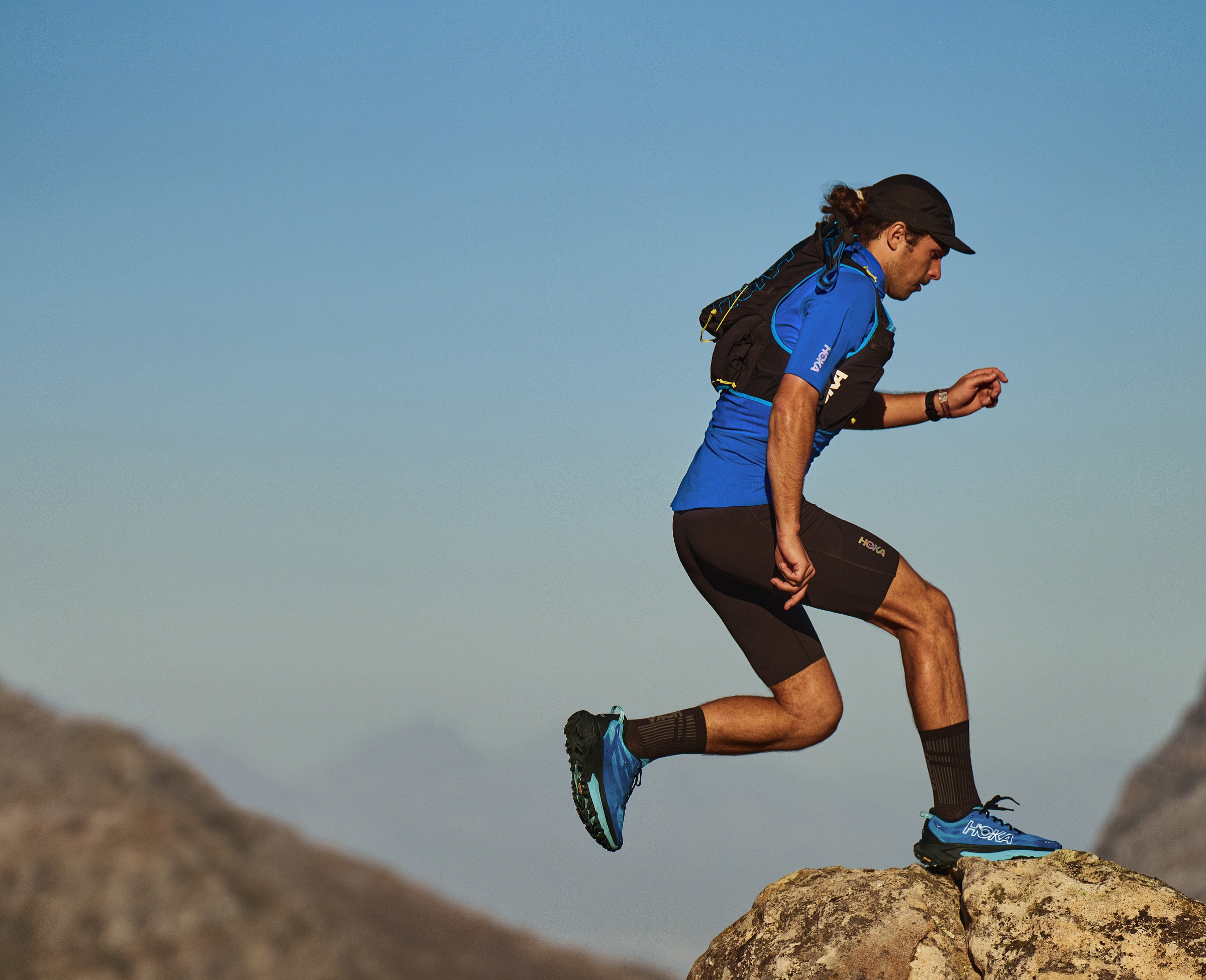 Hoka Mafate 5 - Skyward Blue / Black