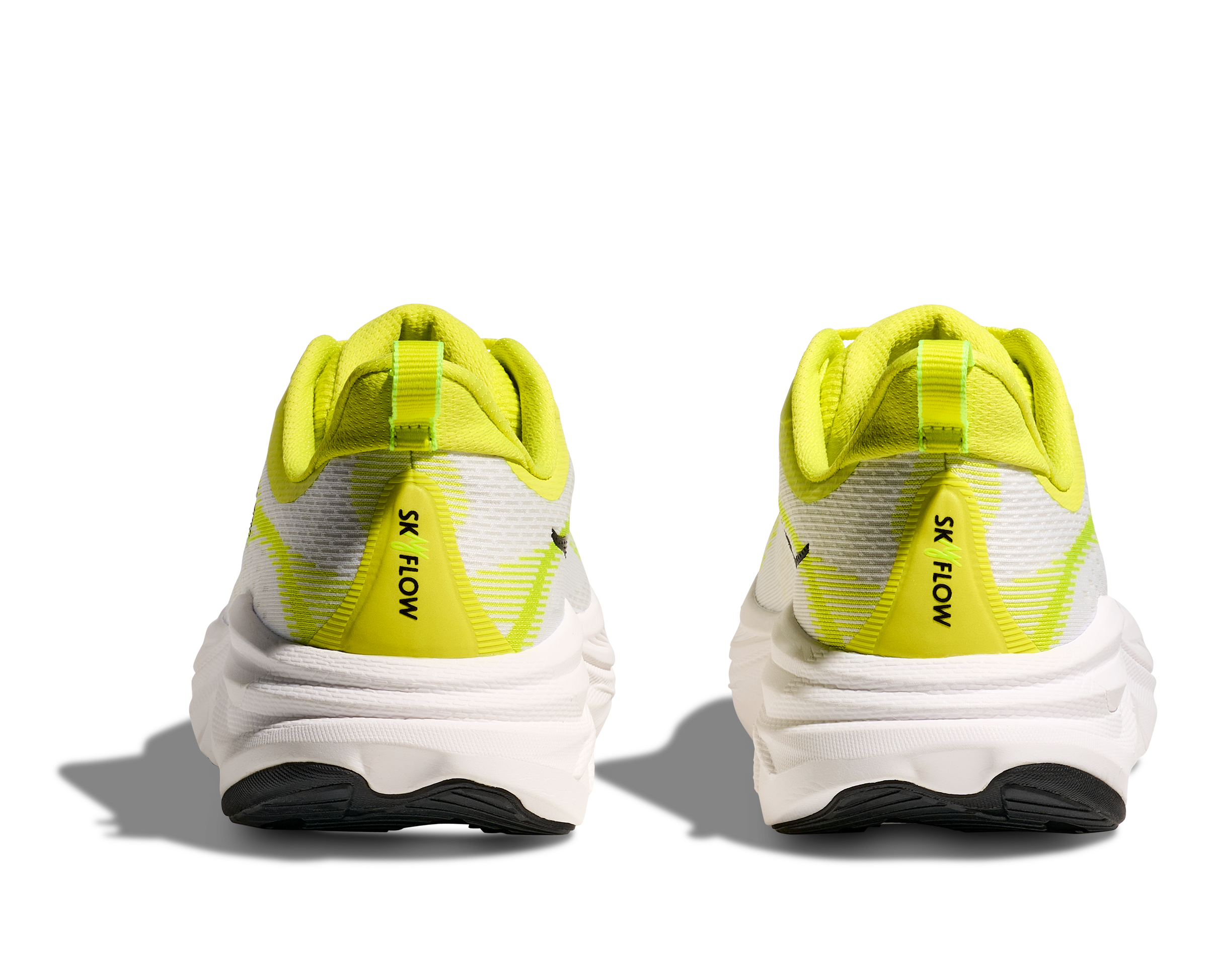 Hoka Skyflow - Neon Citrus / Neon White — photo 4