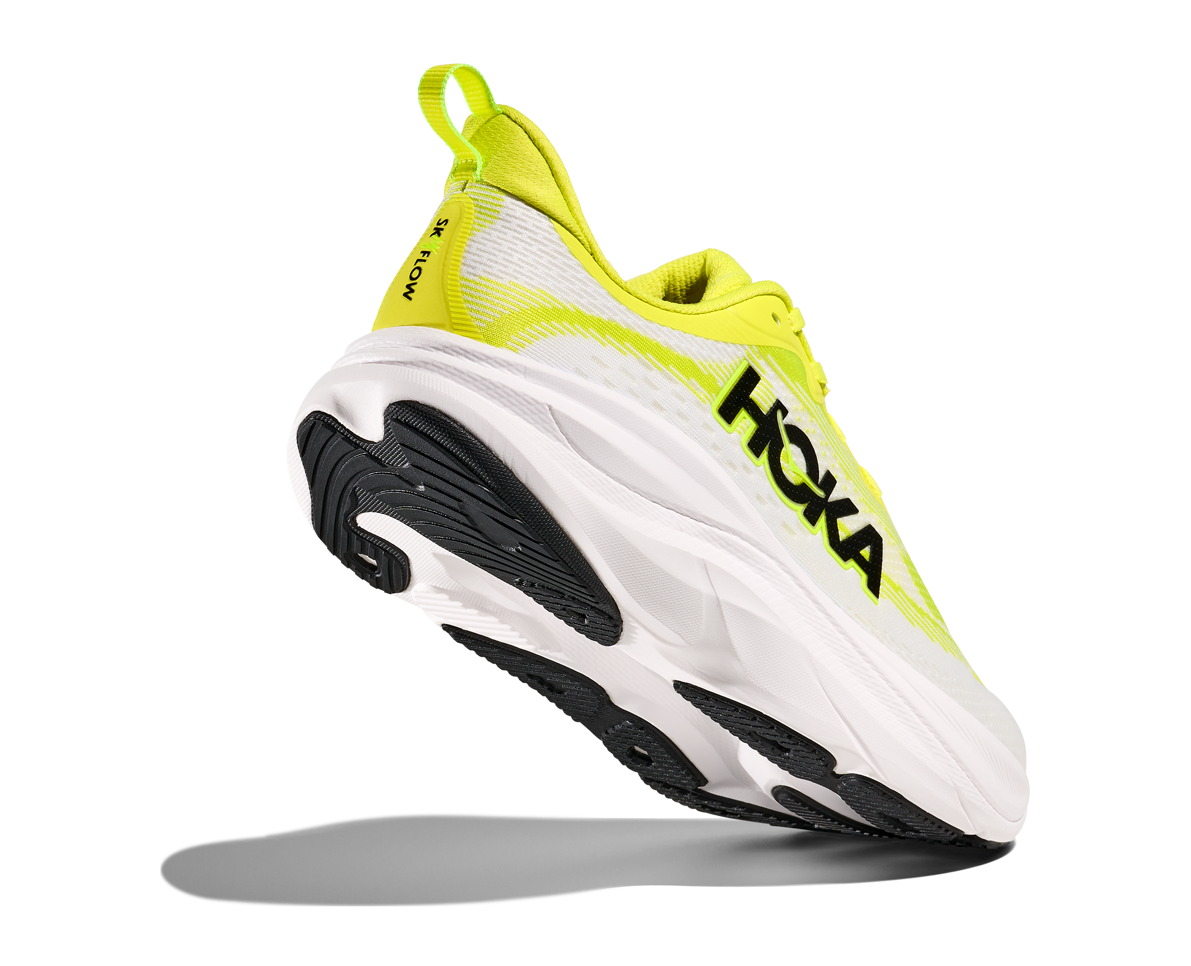 Hoka Skyflow - Neon Citrus / Neon White — photo 5