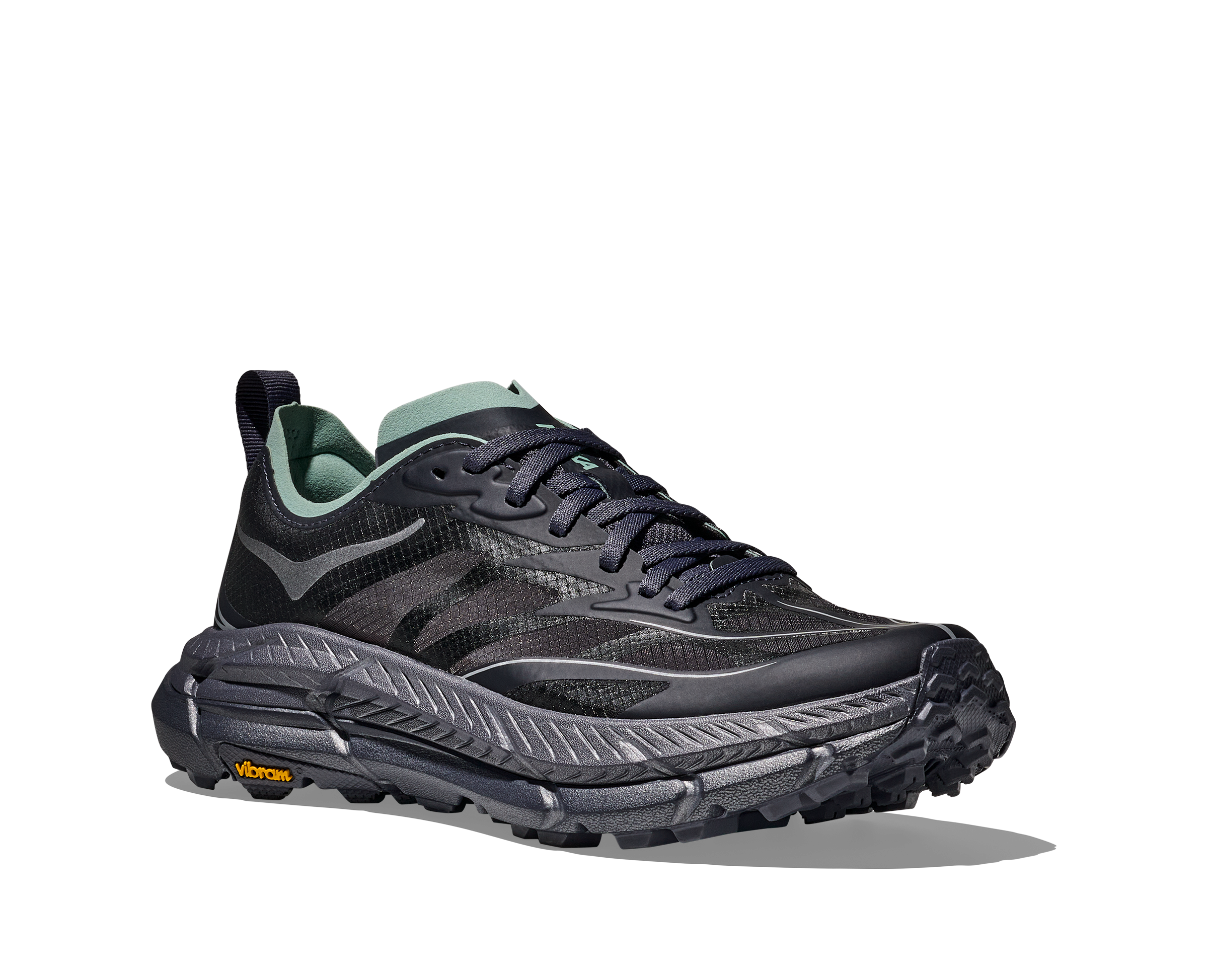Hoka Mafate Speed 4 Lite - Charcoal Grey / Jade — photo 3