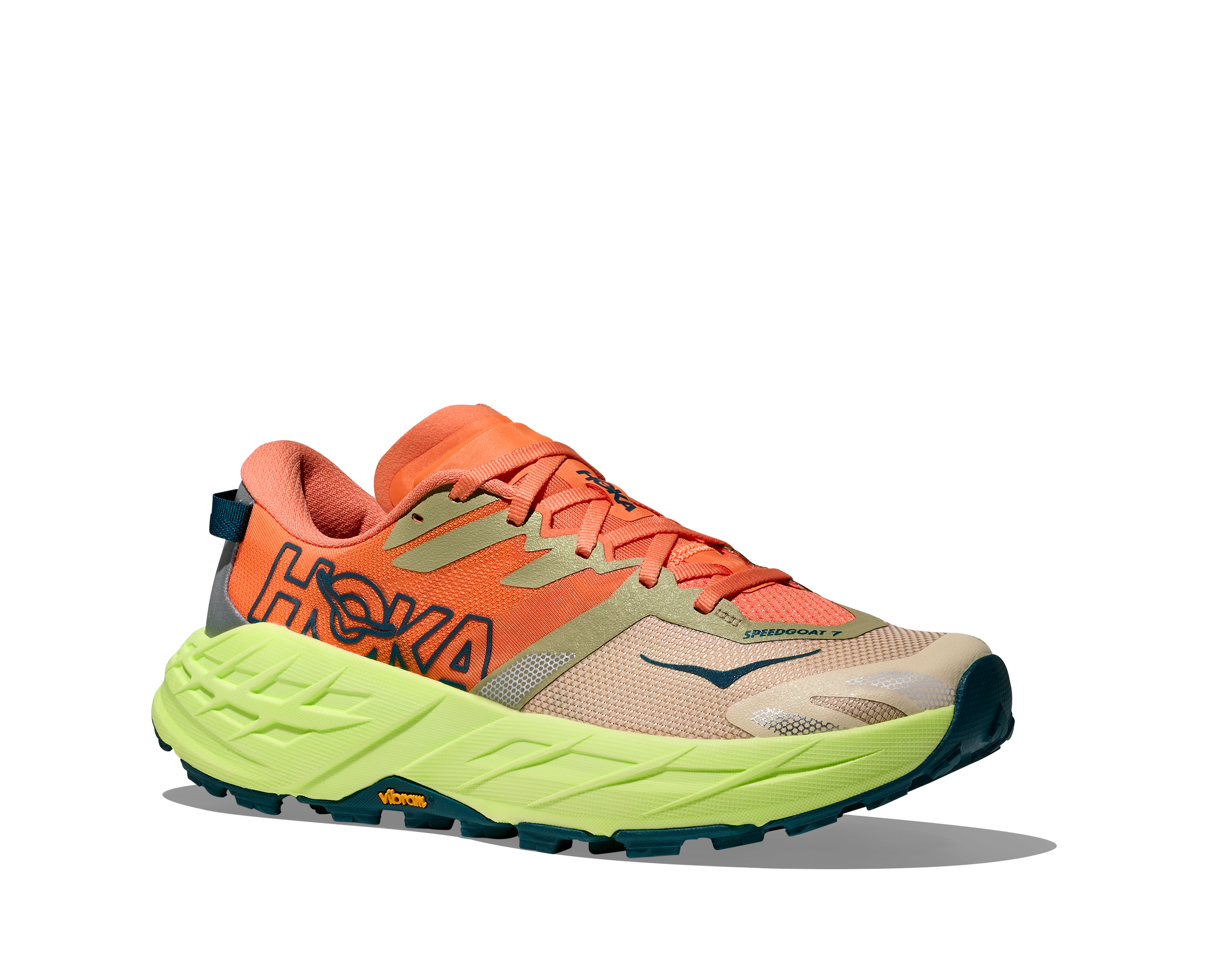 Hoka Speedgoat 7 - Persimmon / Neon Yuzu — photo 3