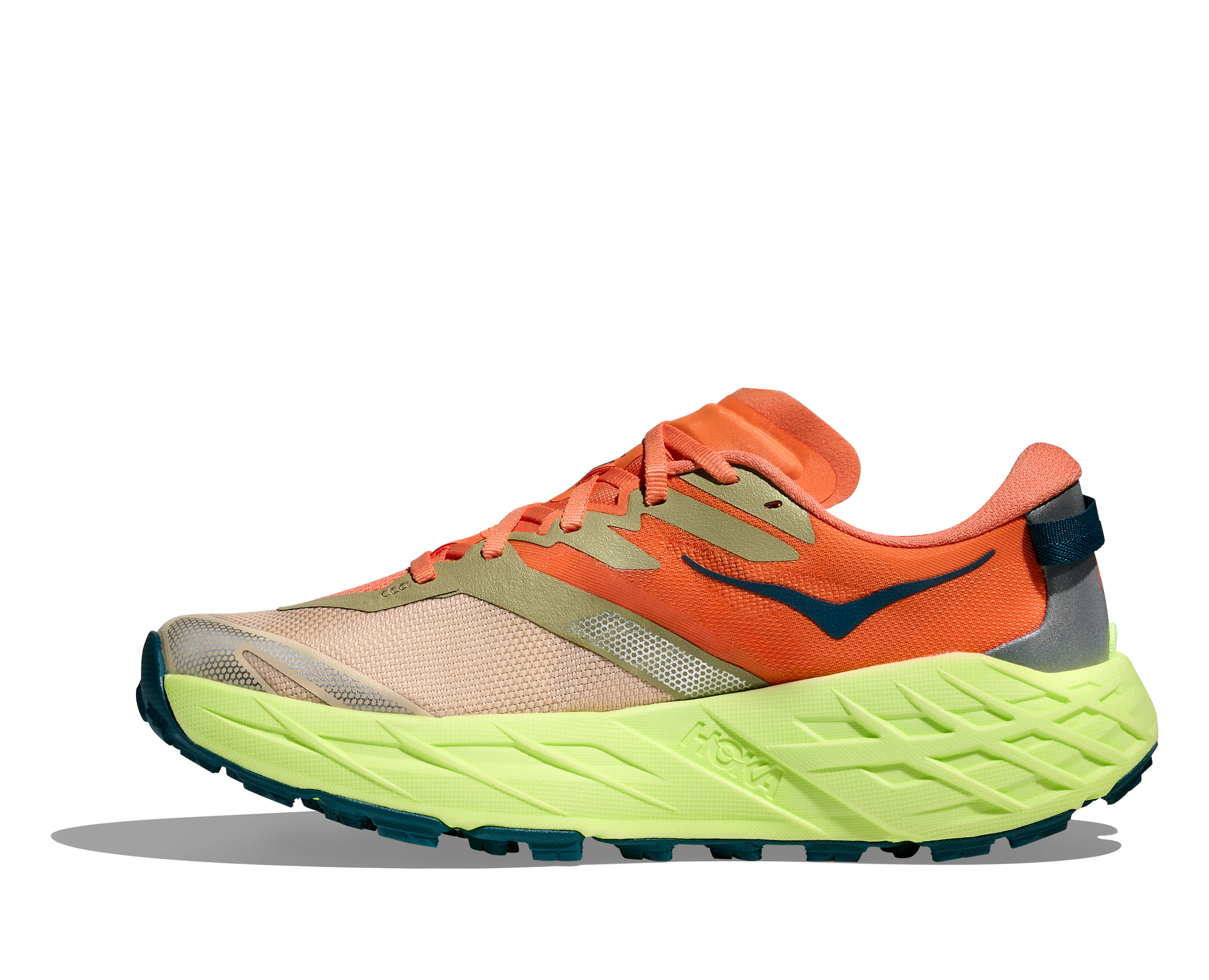 Hoka Speedgoat 7 - Persimmon / Neon Yuzu