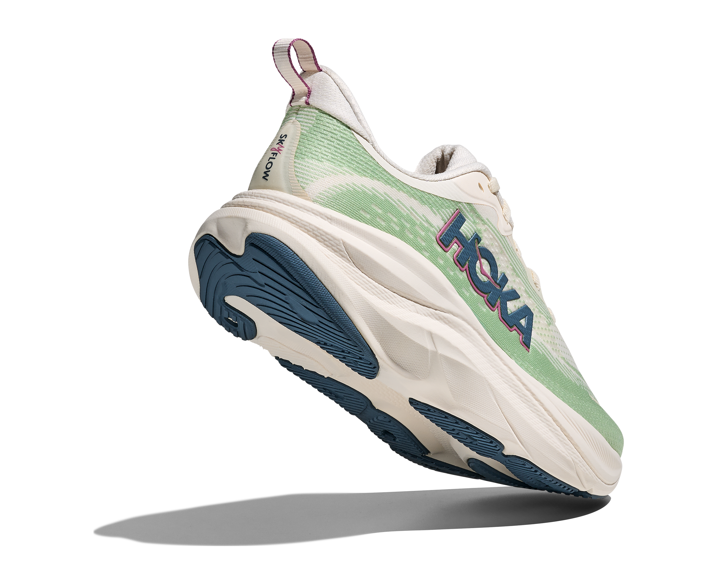 Hoka Skyflow - Alabaster / Vintage Green — photo 5