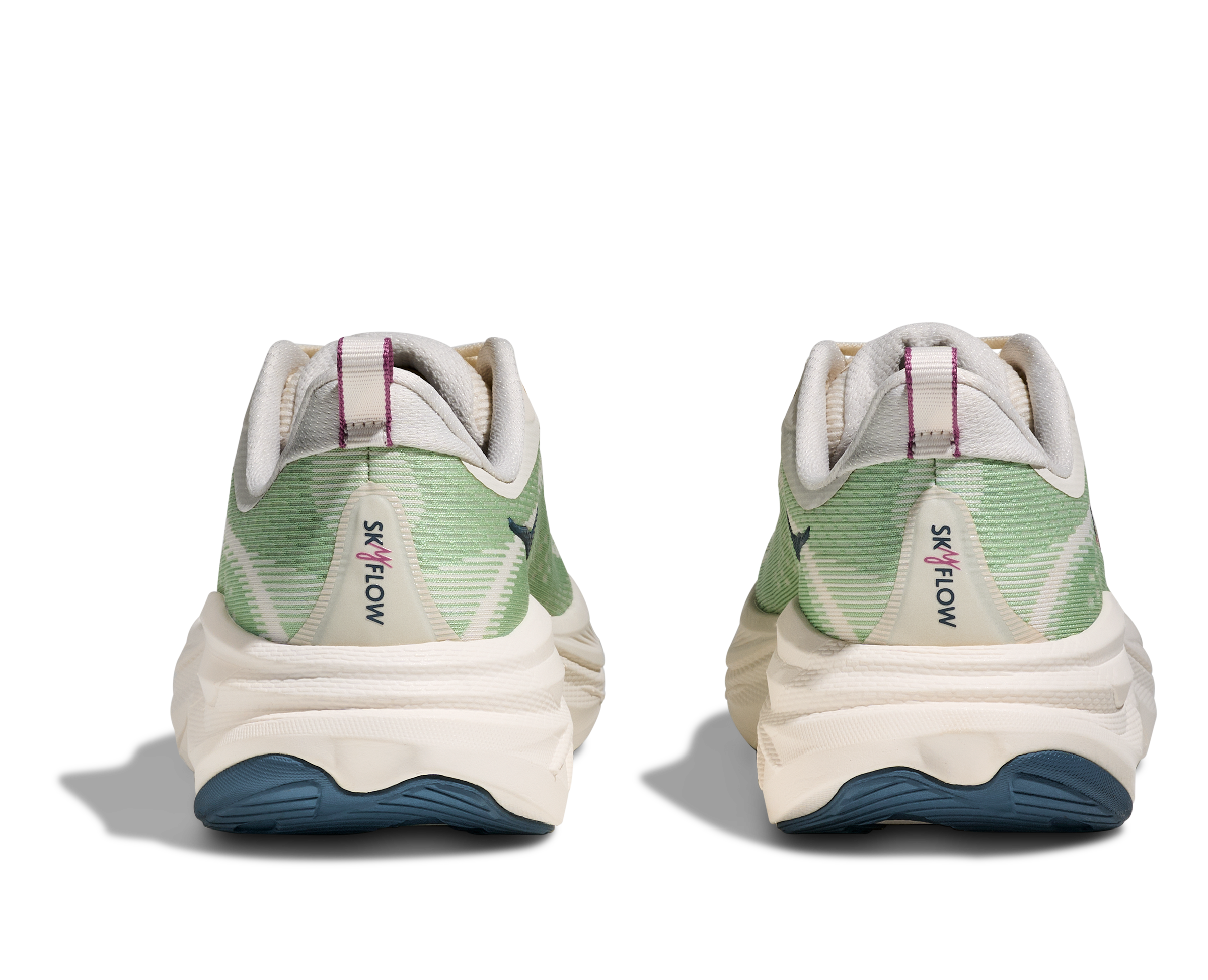 Hoka Skyflow - Alabaster / Vintage Green — photo 4
