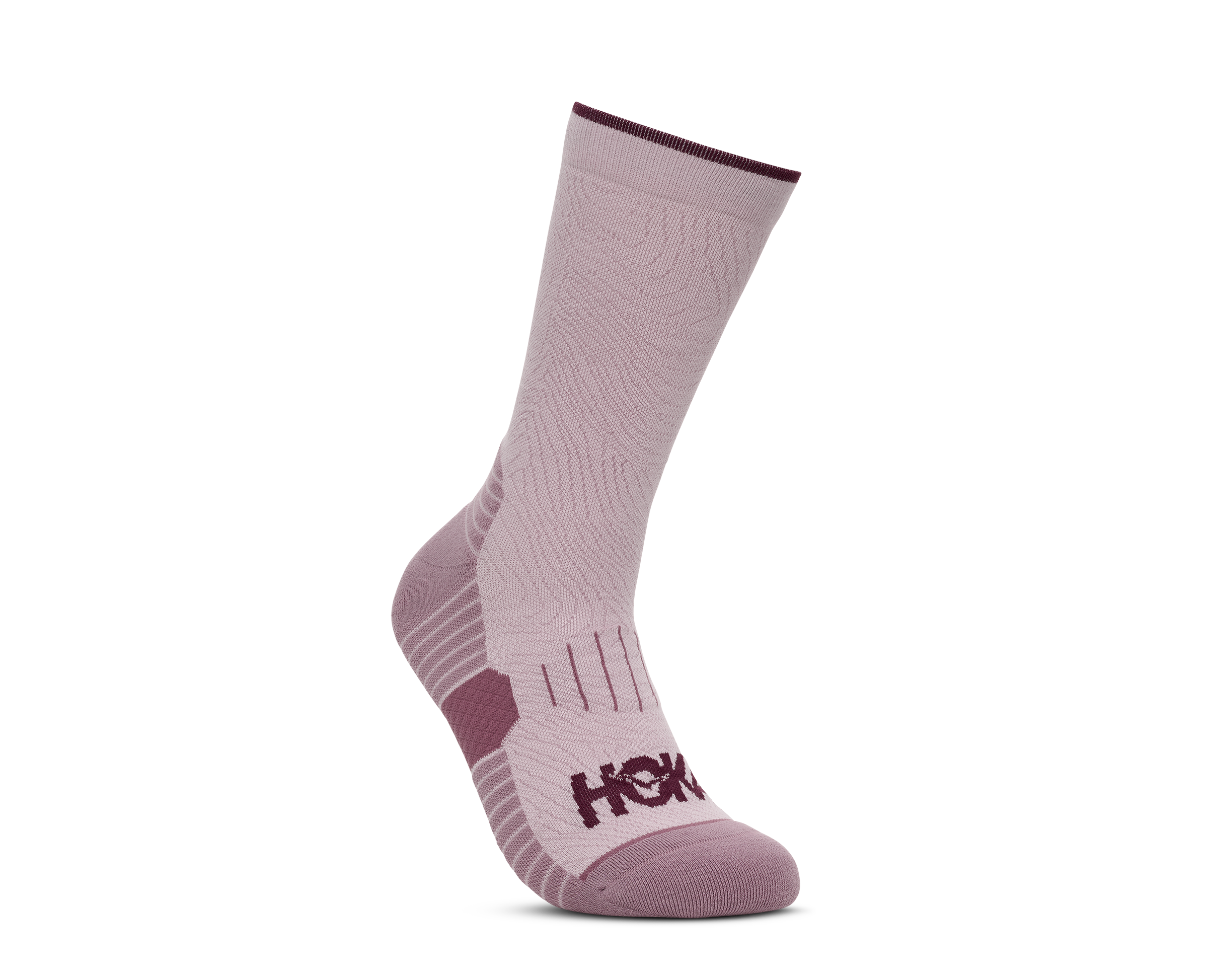 Hoka Pack de tres pares de calcetines de media caña para correr - Rosemary / Faded Navy / Lilac Cream — photo 3