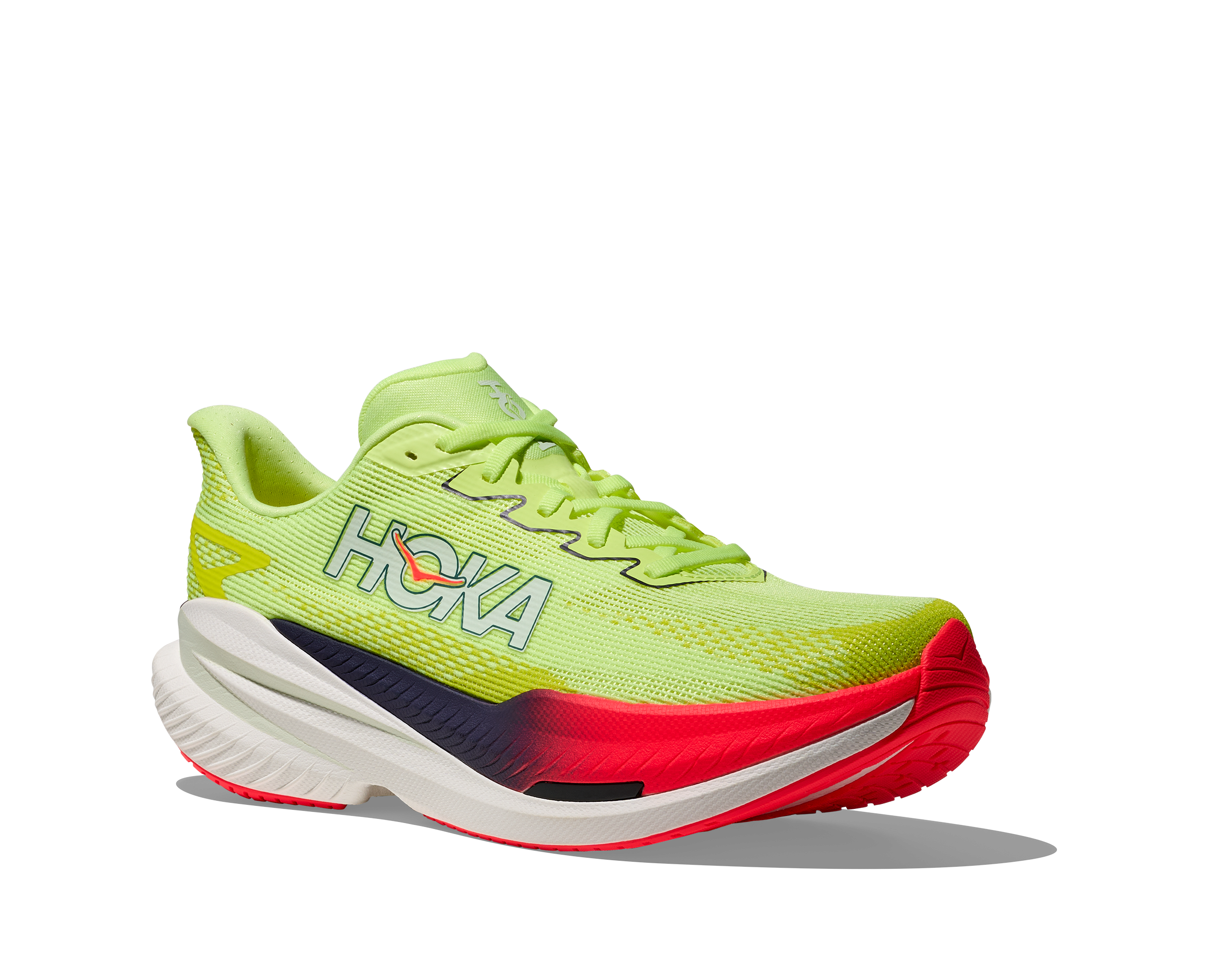 Hoka Mach X 3 - Neon Yuzu / Squid Ink — foto 3
