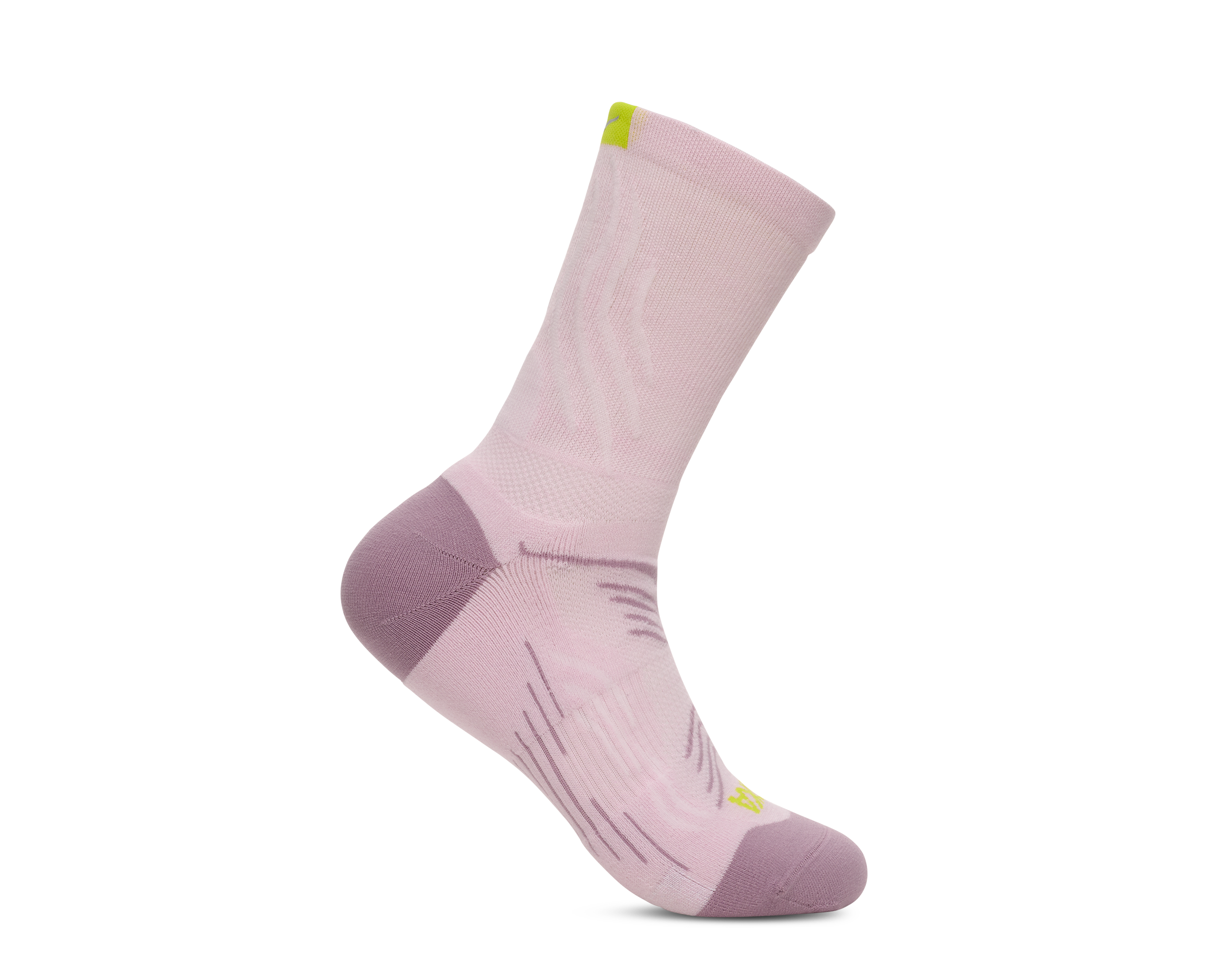 Hoka Calcetines tobilleros para correr Bondi - Lilac Cream — foto 4