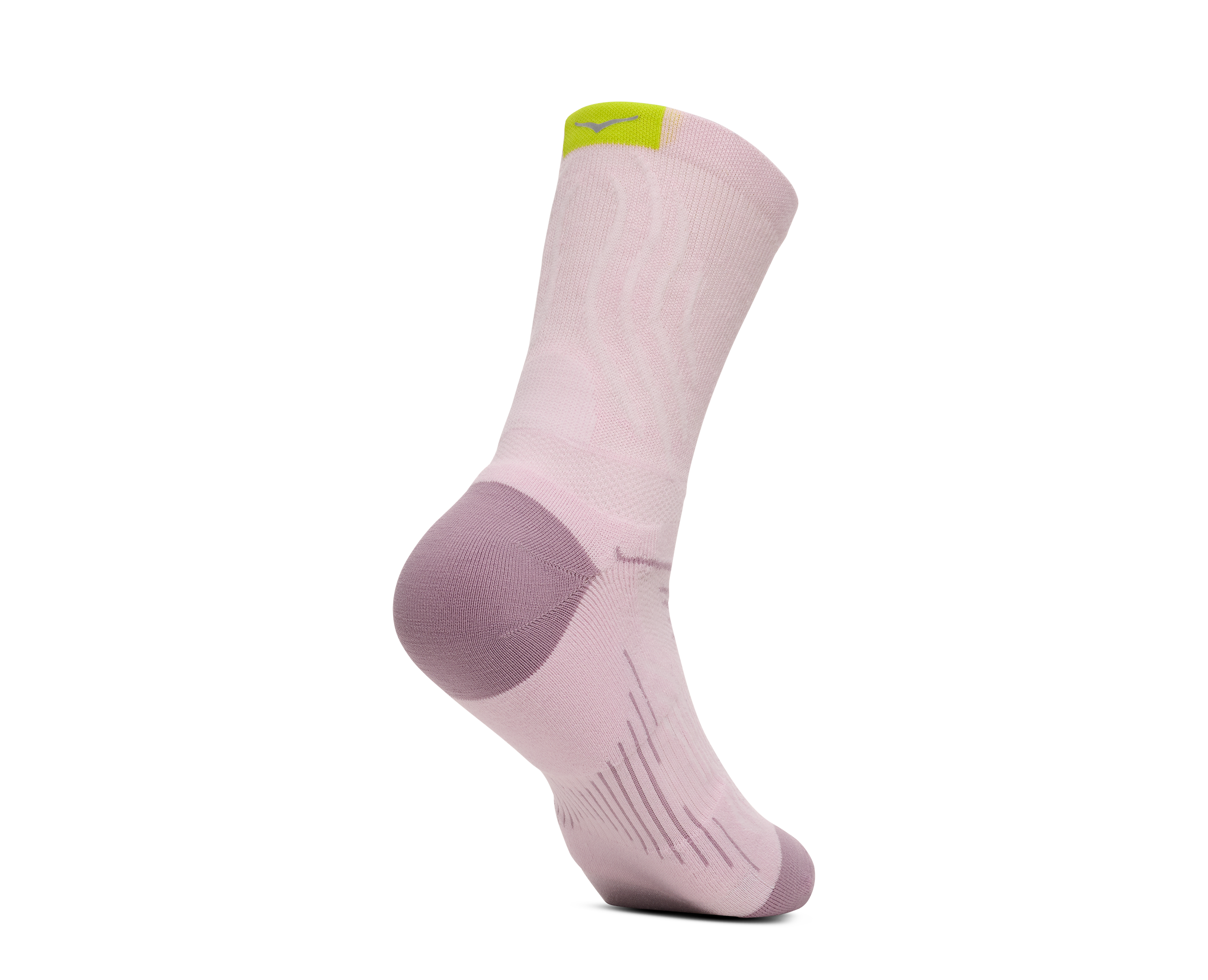 Hoka Calcetines tobilleros para correr Bondi - Lilac Cream
