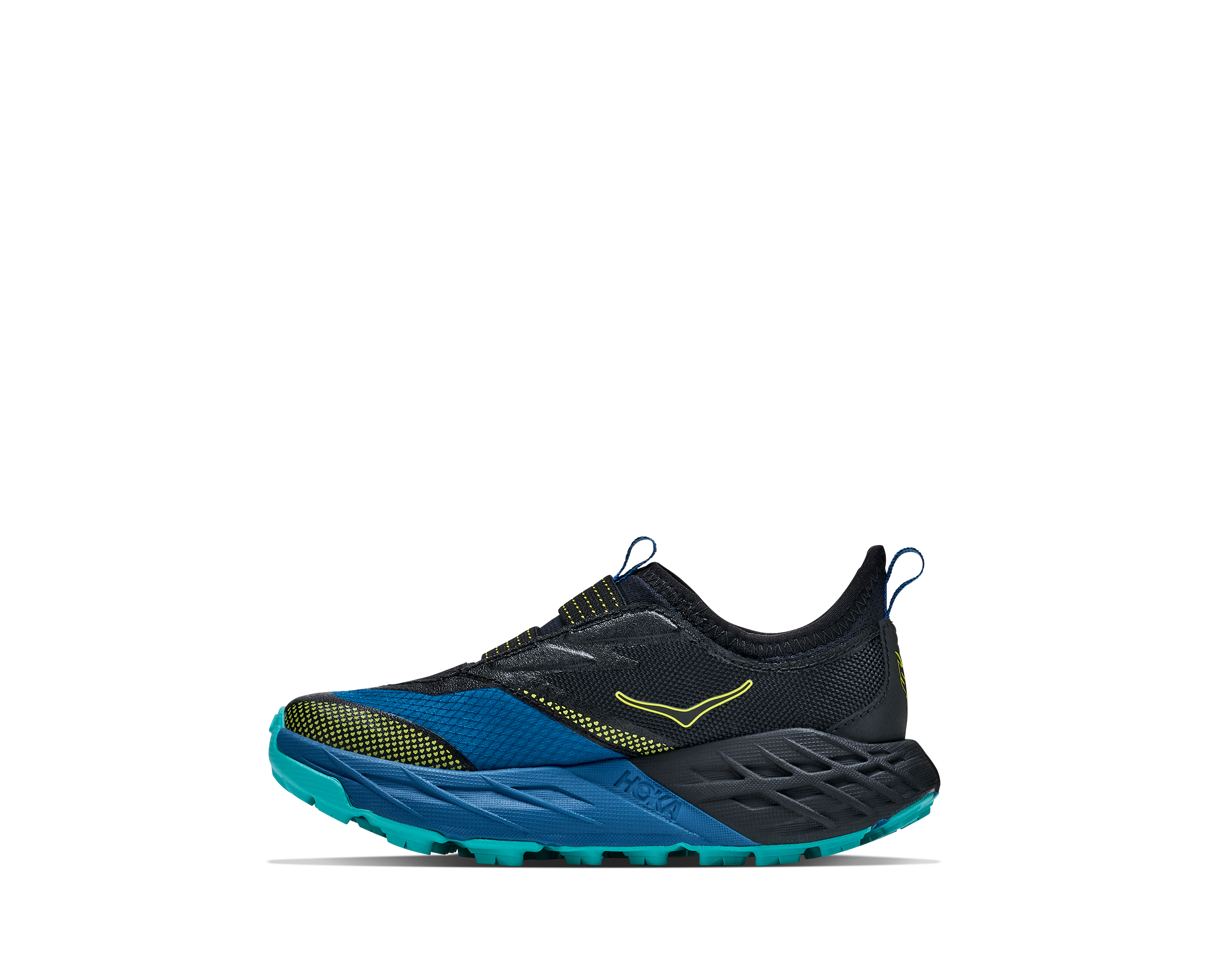 Hoka Speedgoat 7 - Black / Night Glow Blue
