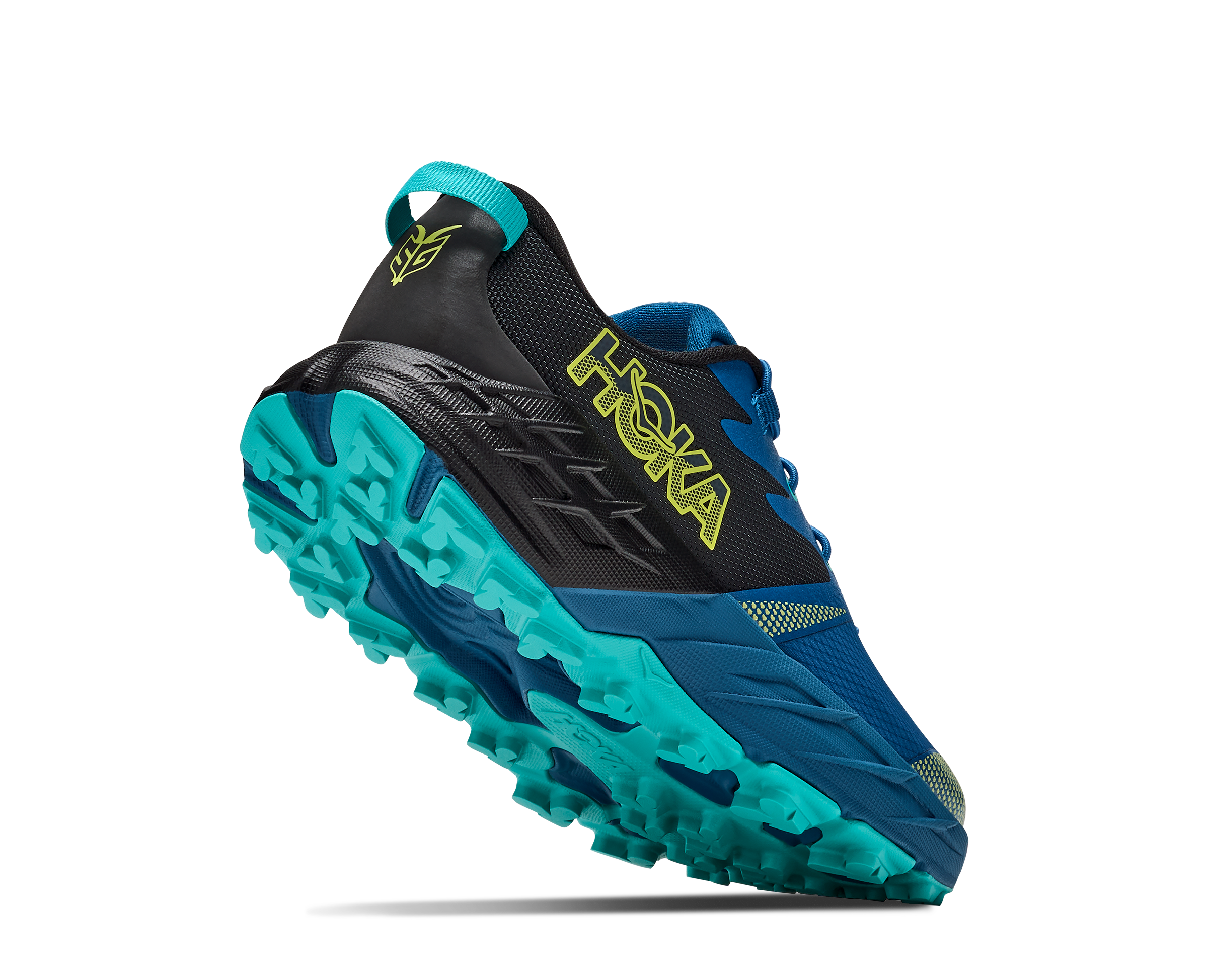 Hoka Speedgoat 7 - Black / Night Glow Blue — photo 5