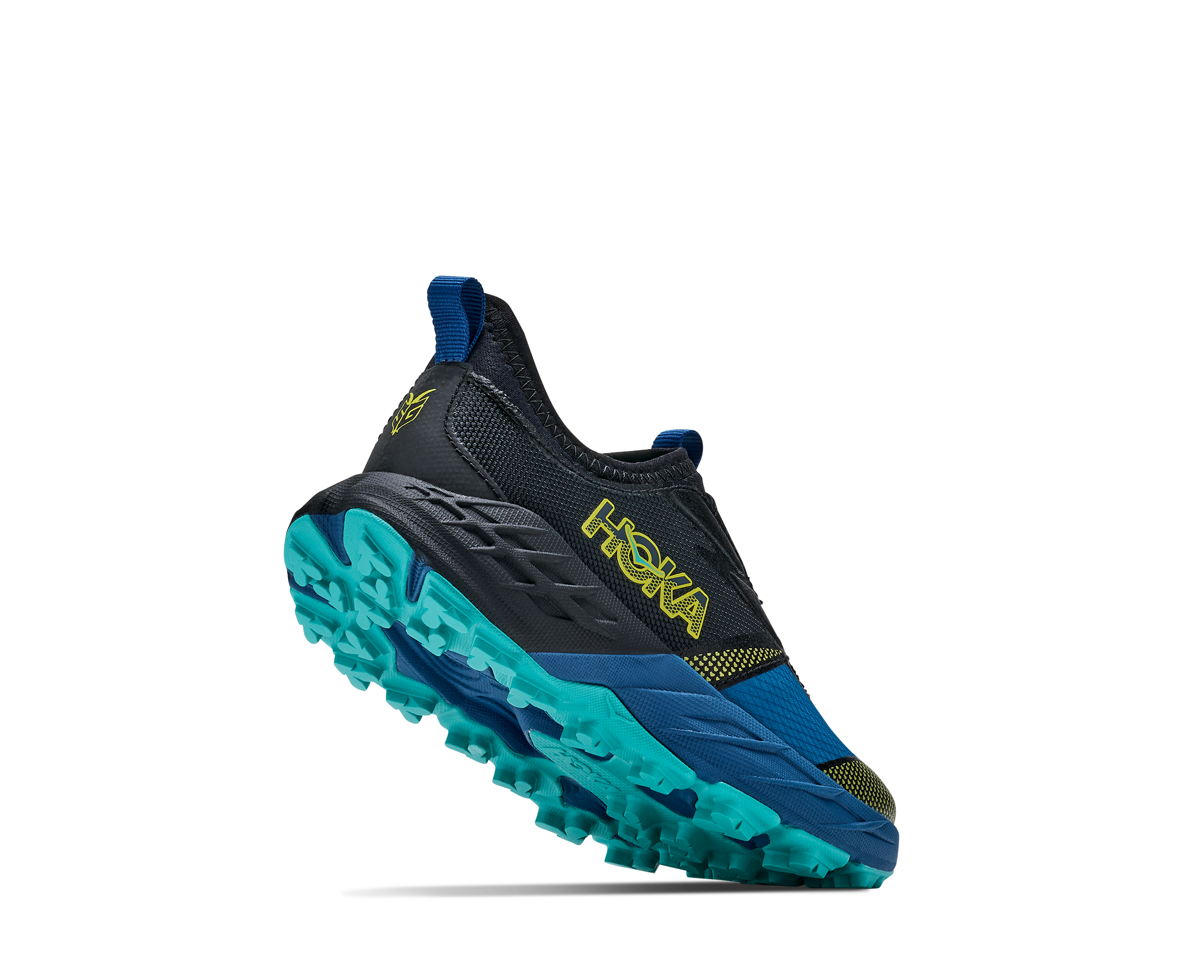 Hoka Speedgoat 7 - Black / Night Glow Blue — photo 5