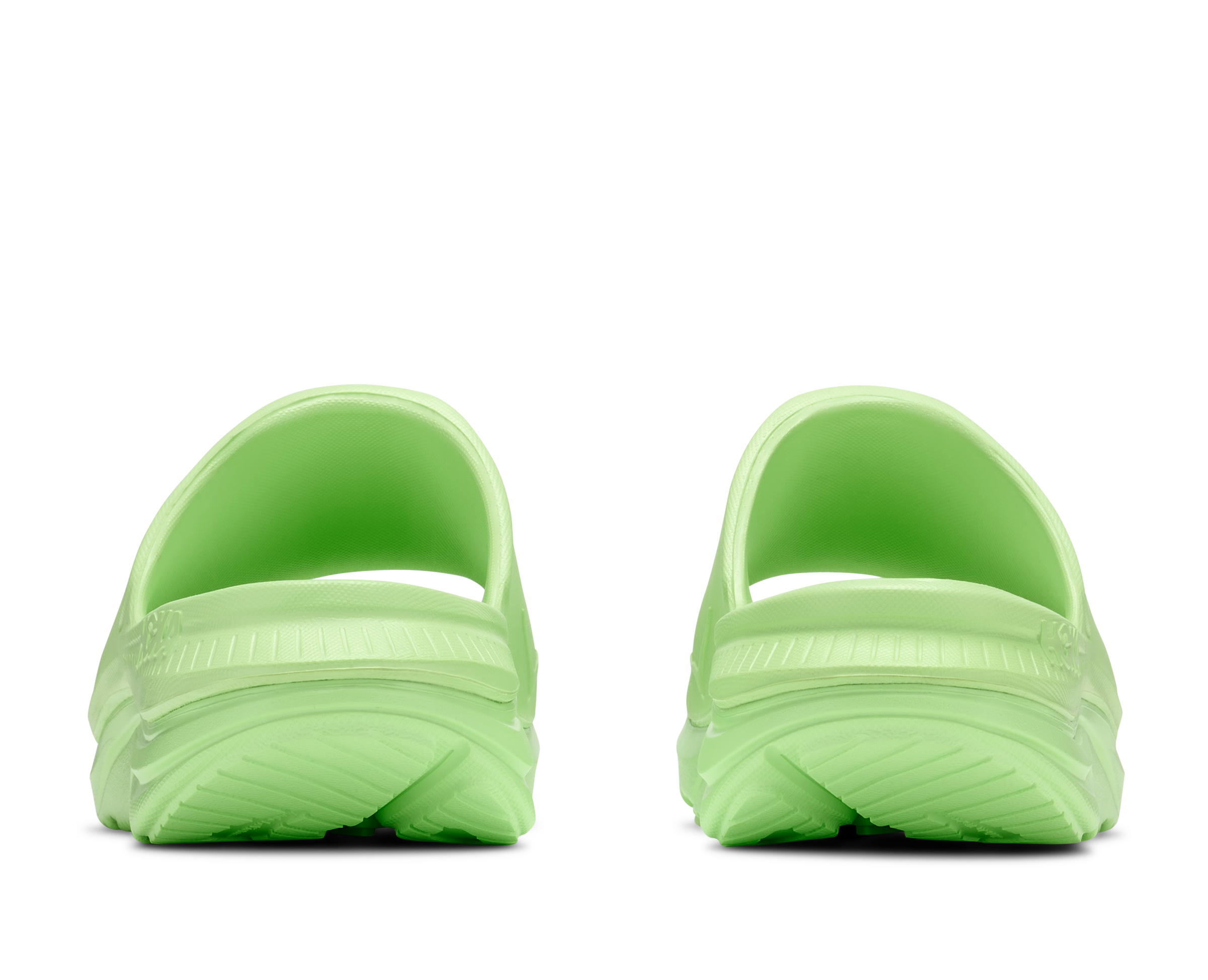Hoka Ora Athletic Slide - Tart Apple / Skyward Blue — photo 4