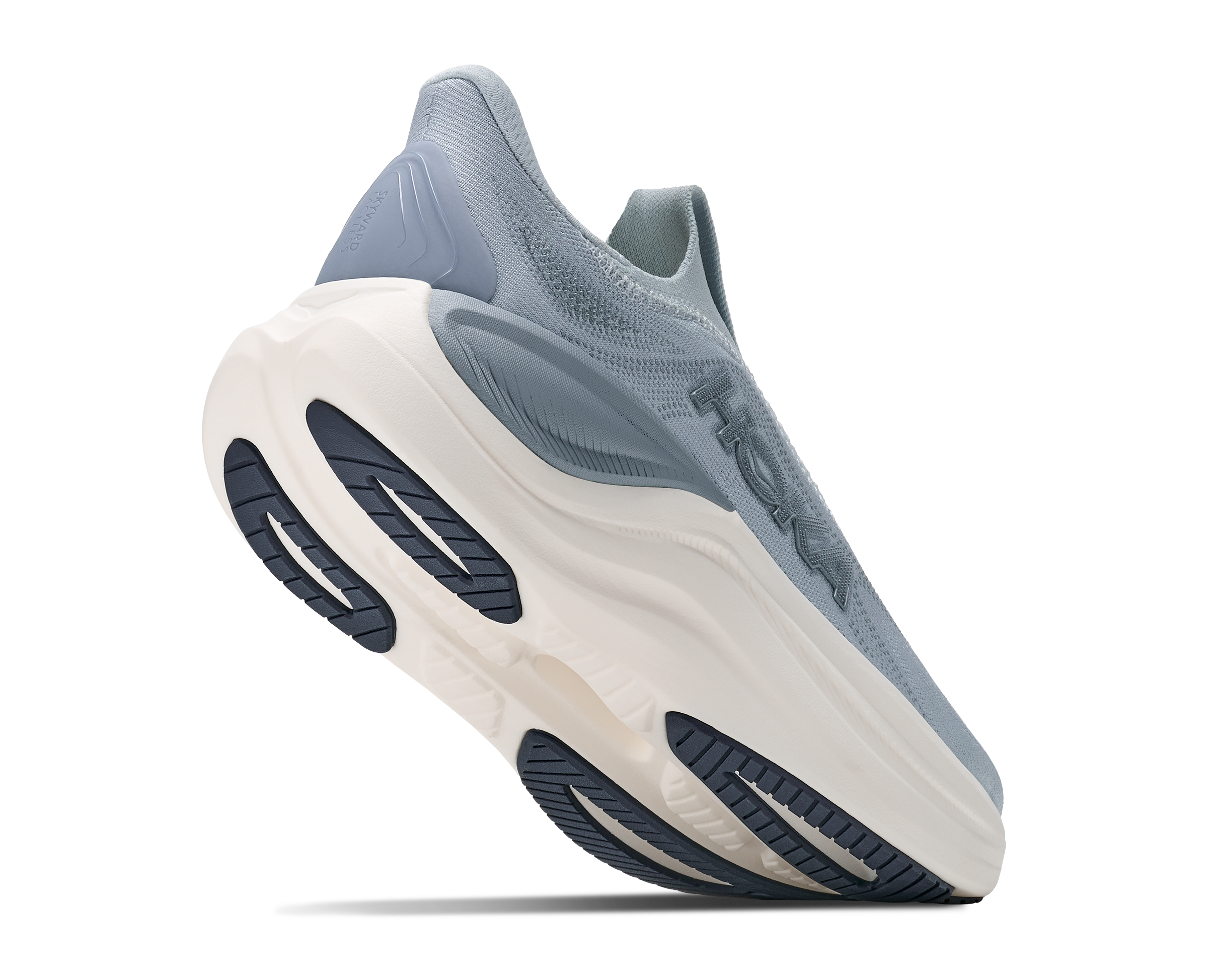 Hoka Skyward Laceless - Mineral Blue / Washed Blue — photo 5