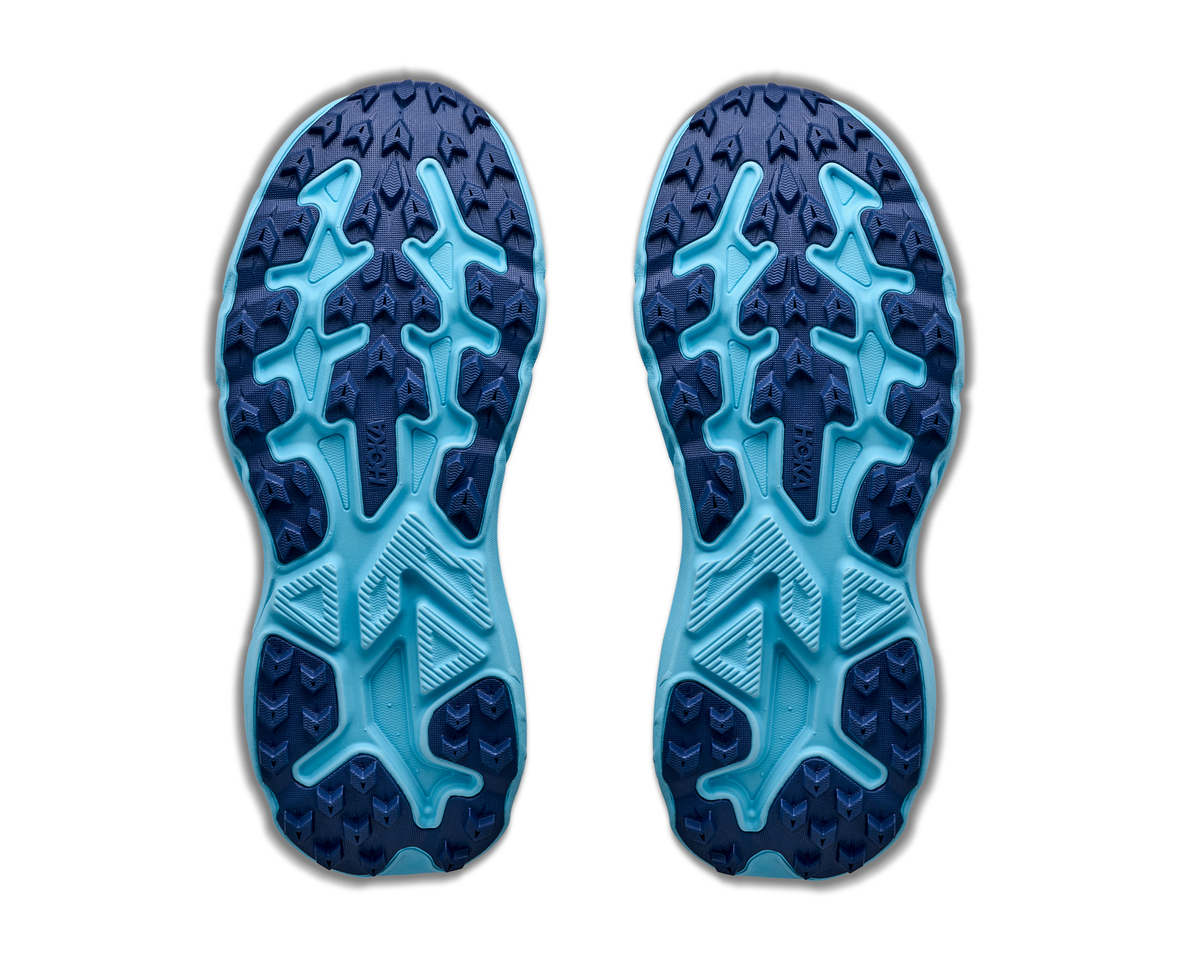 Hoka Challenger 8 - Galactic Grey / Soaring Blue — photo 4