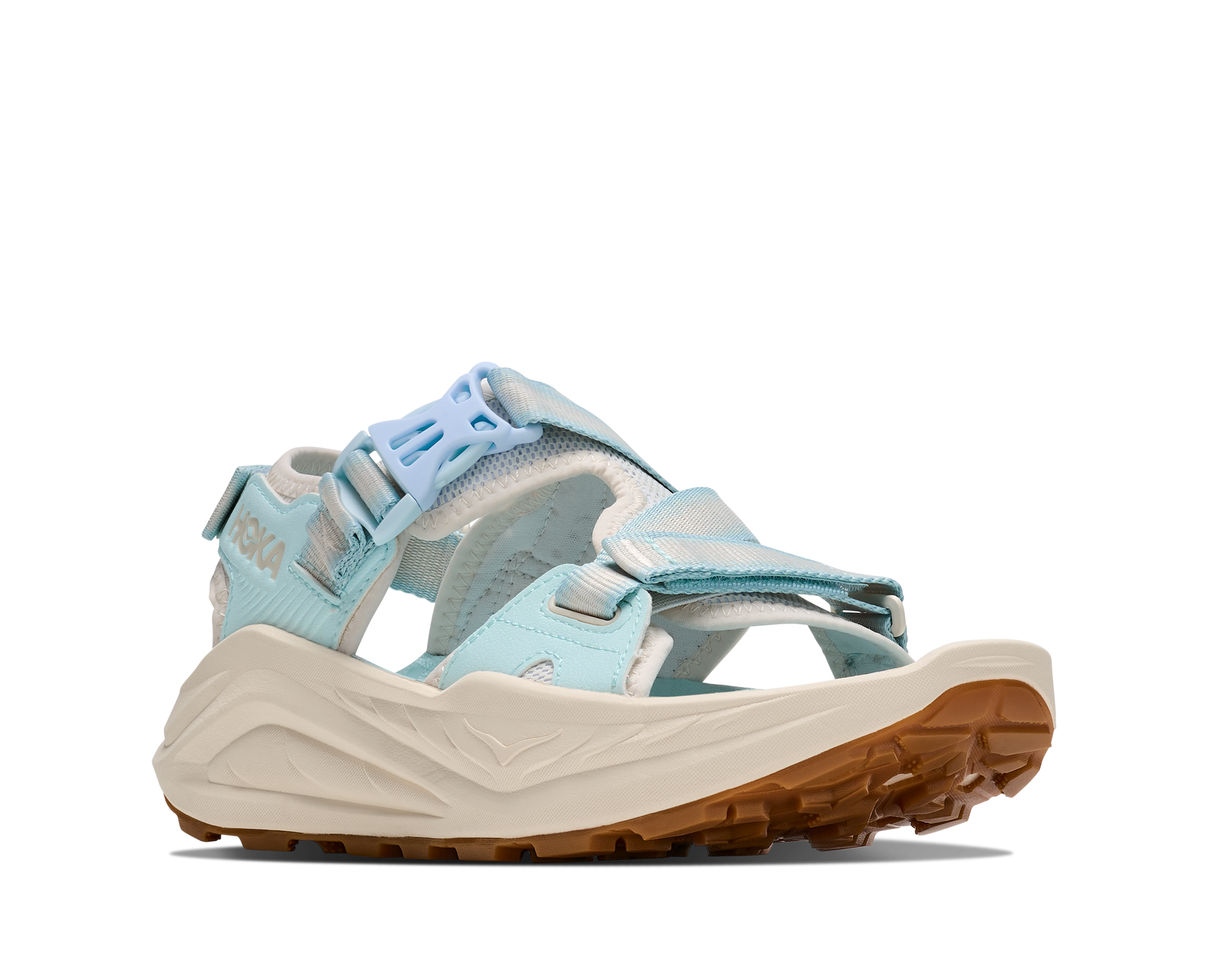 Hoka Infini Hike TC - Glimmering Blue / Alabaster — photo 3