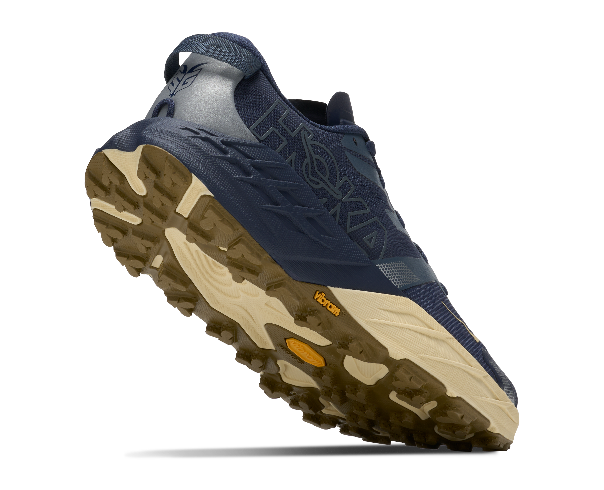 Hoka Speedgoat 7 - Varsity Navy / Barley Flour — photo 5