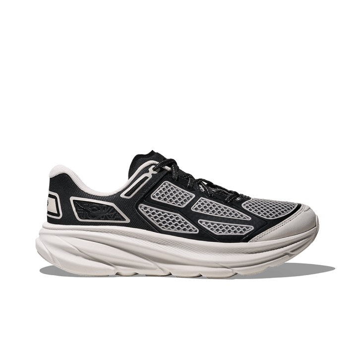 A product shot showing the HOKA Clifton One9.