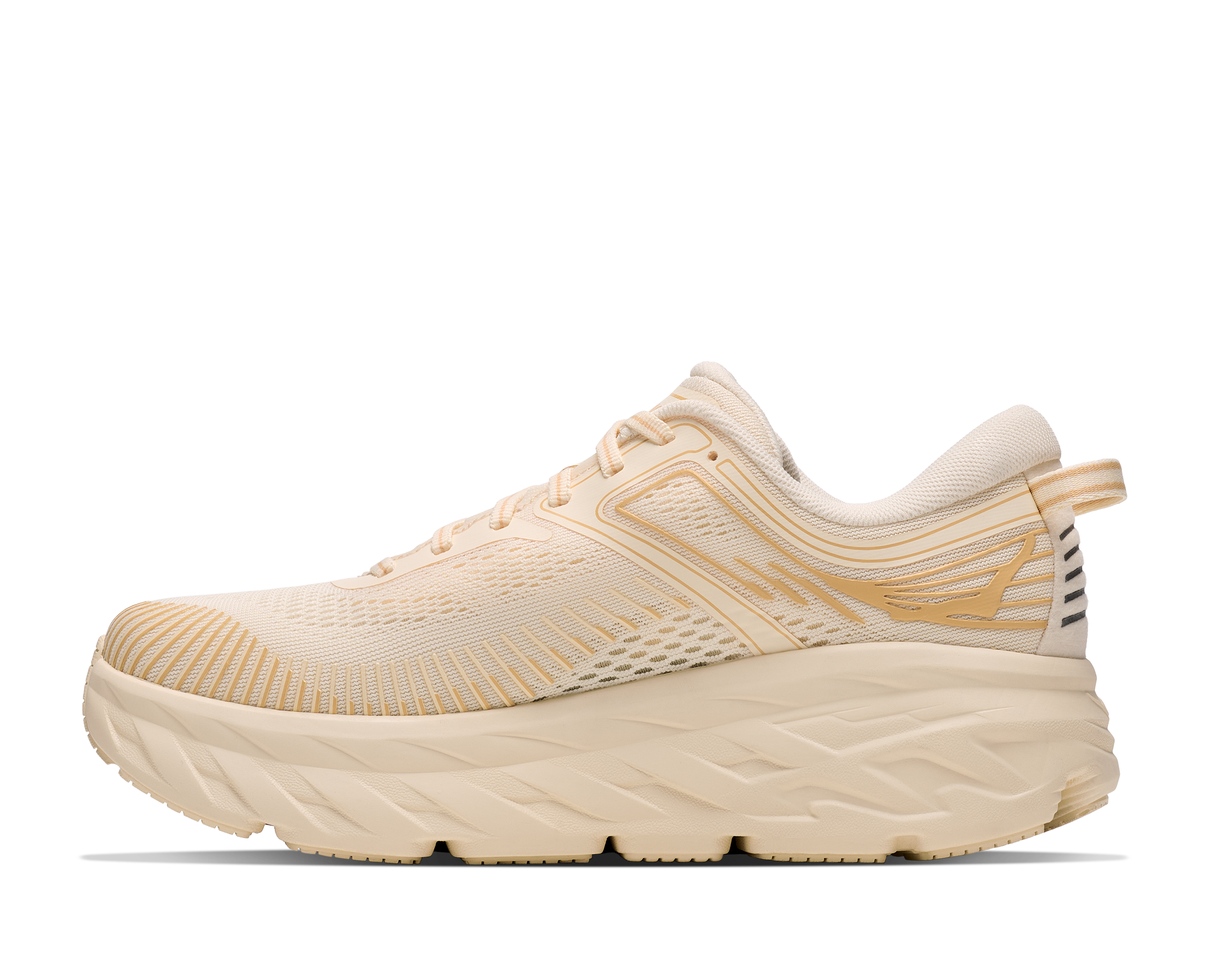 Hoka Bondi 7 - Vintage Yellow / Honeycomb