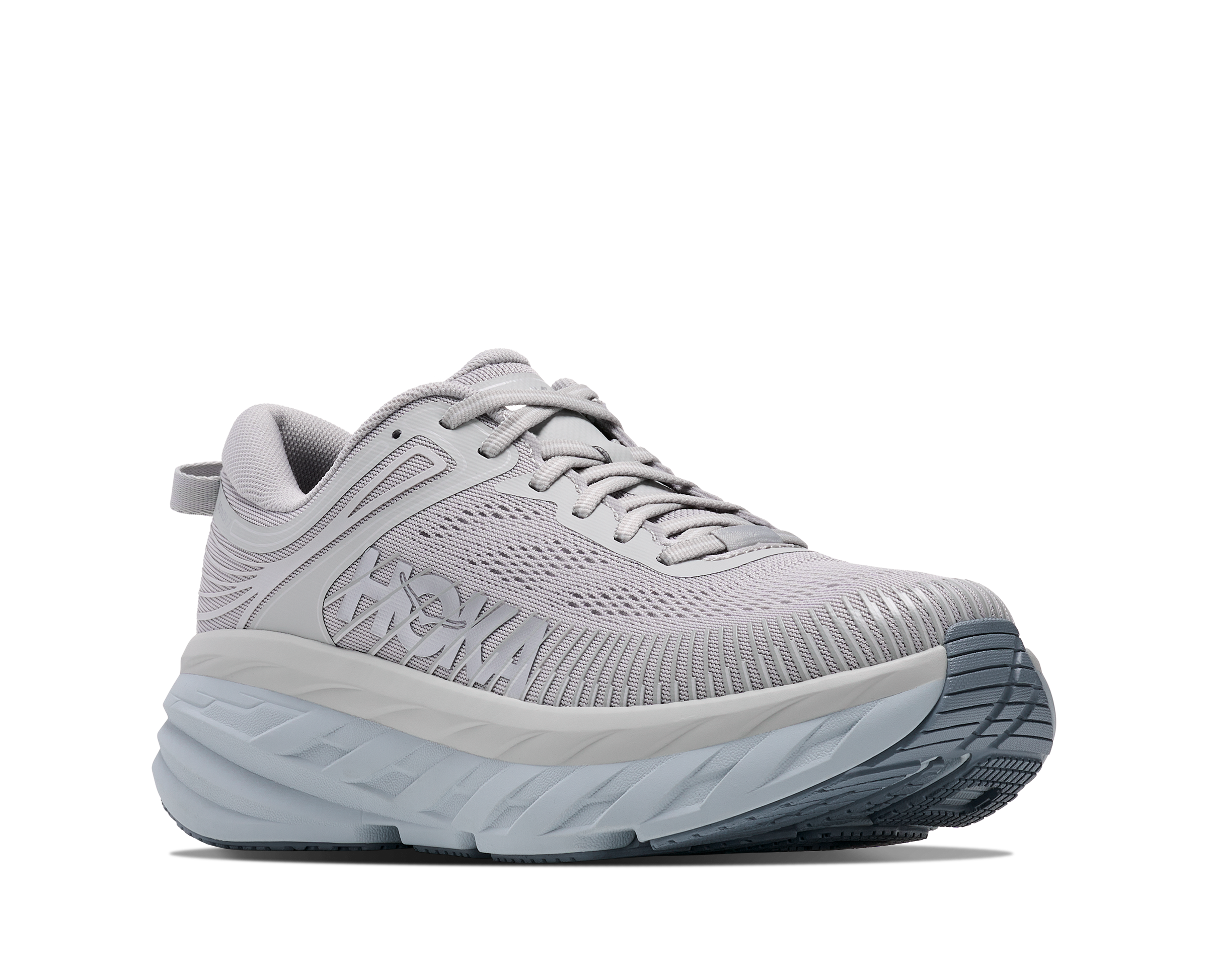 Hoka Bondi 7 - Stardust / Mineral Blue — photo 3