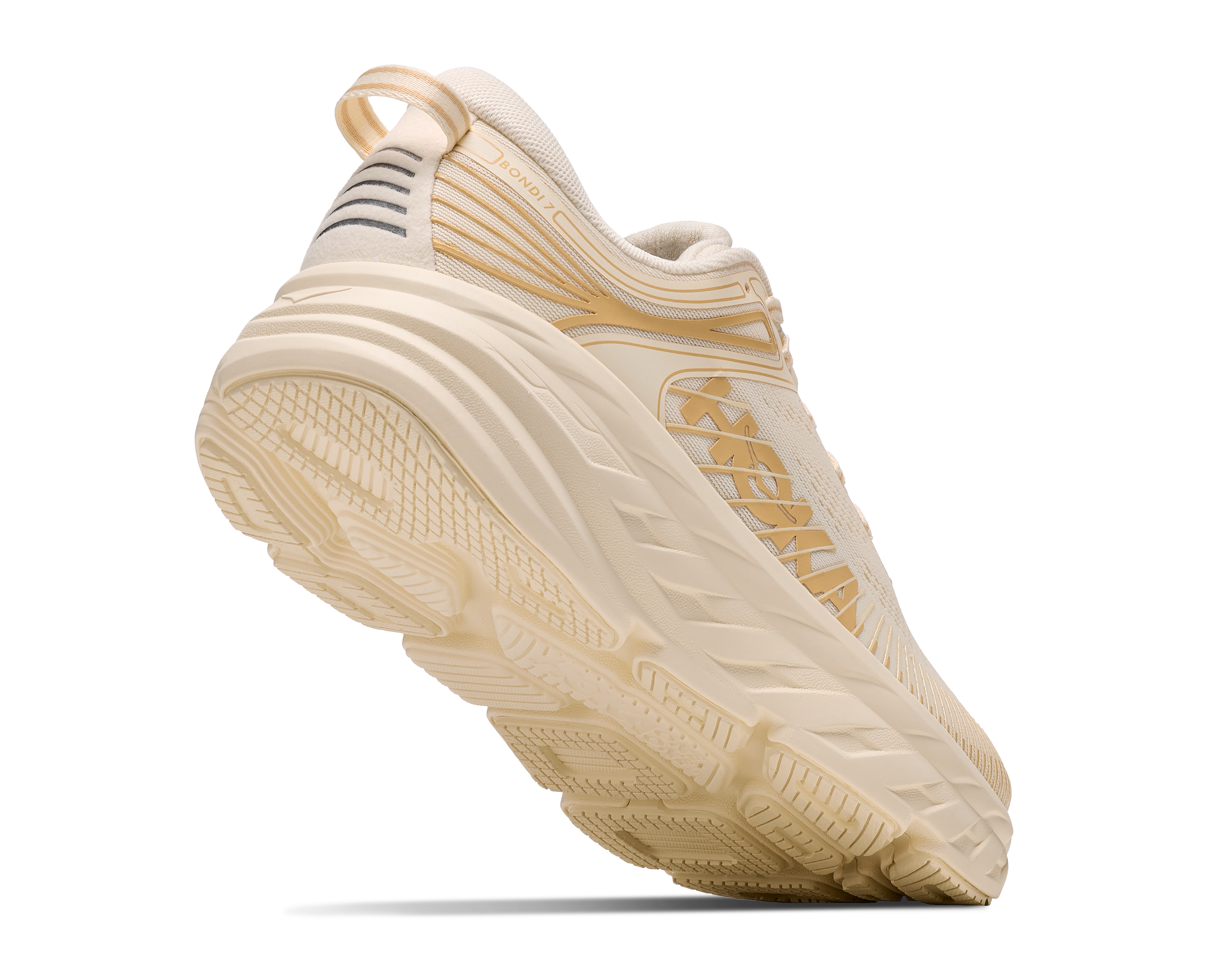 Hoka Bondi 7 - Vintage Yellow / Honeycomb — photo 5