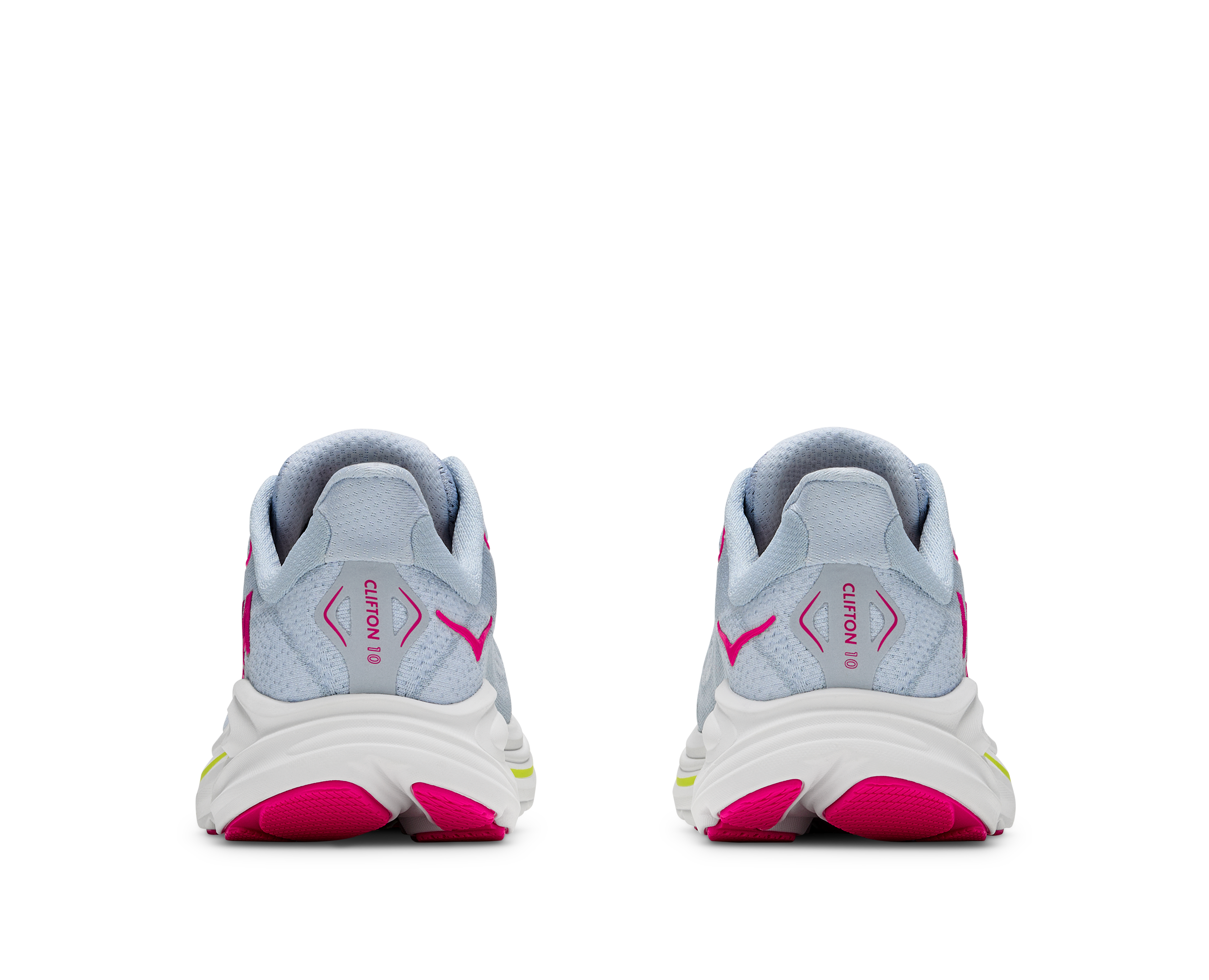 (GS) HOKA ONE ONE Clifton 10 'Overcast Neon Dragonfruit' — foto 4