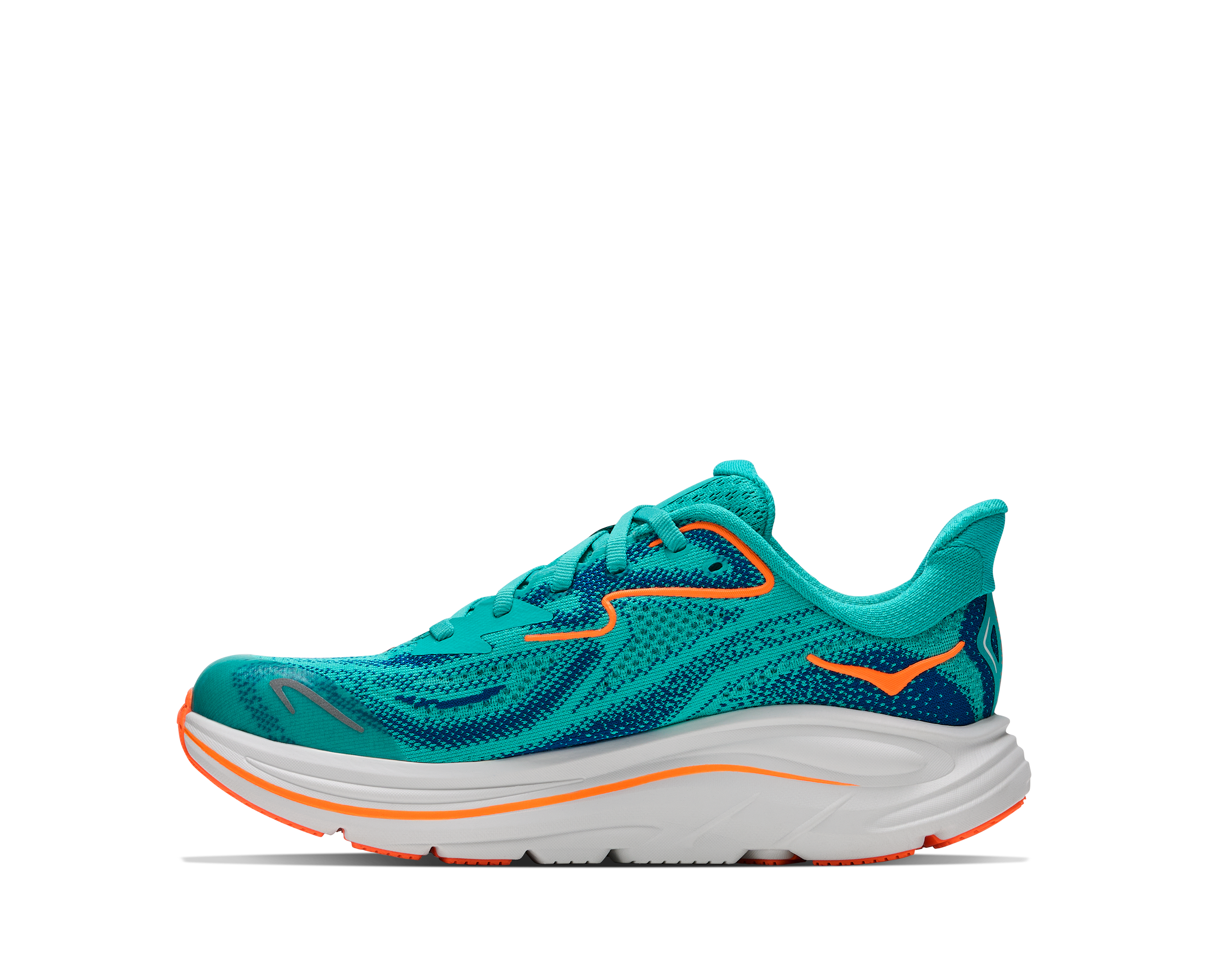 Hoka Clifton 10 - Night Glow Blue / Electric Aqua