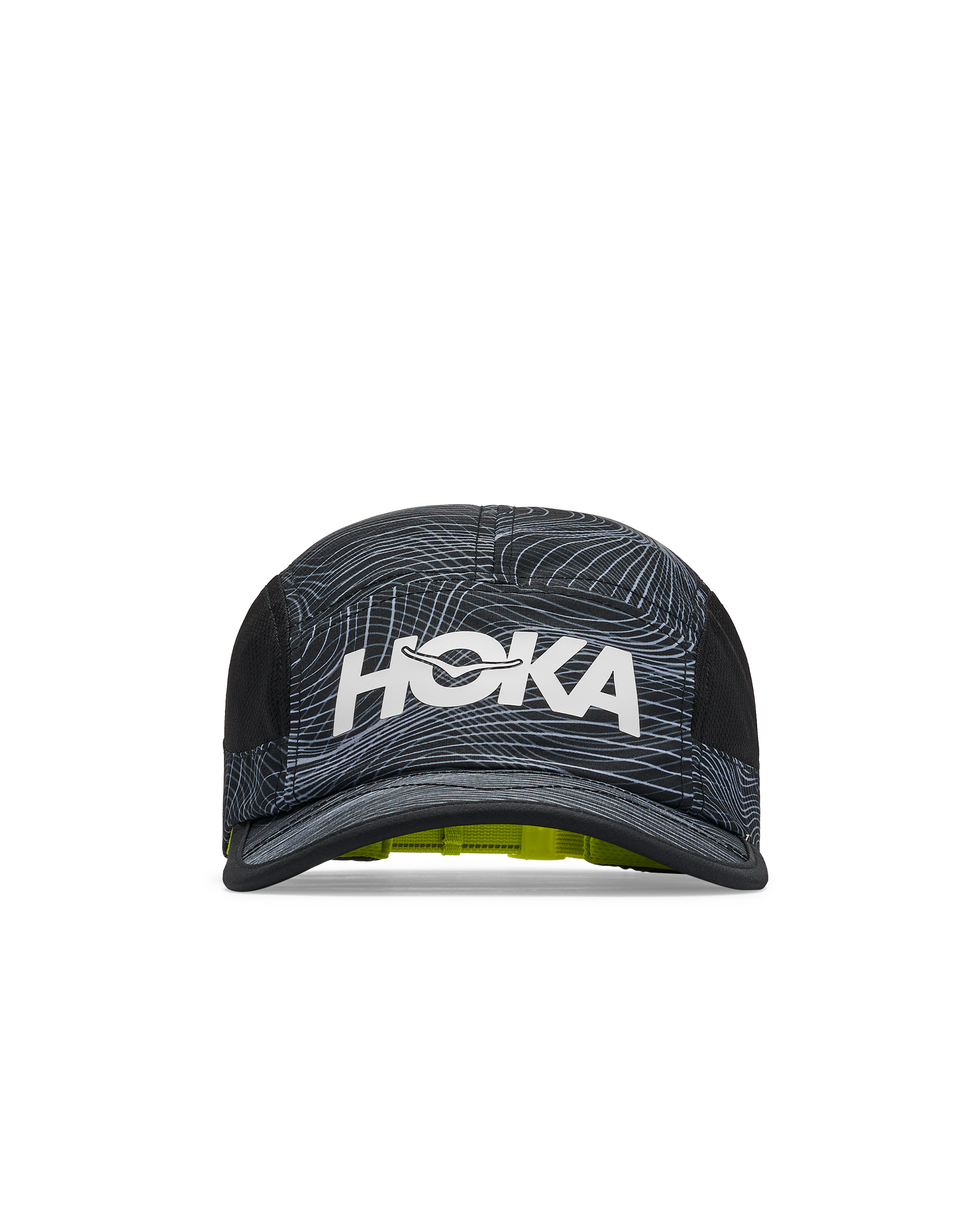 Hoka Gorra para correr - Black / White Prt — foto 3