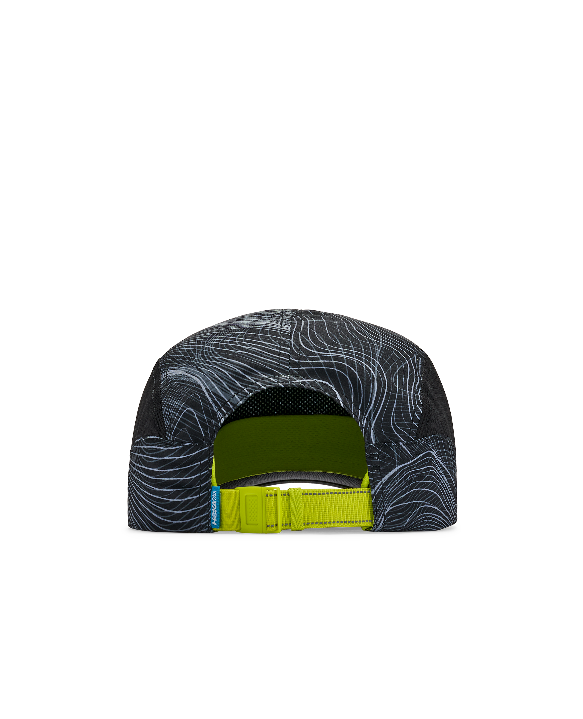Hoka Gorra para correr - Black / White Prt