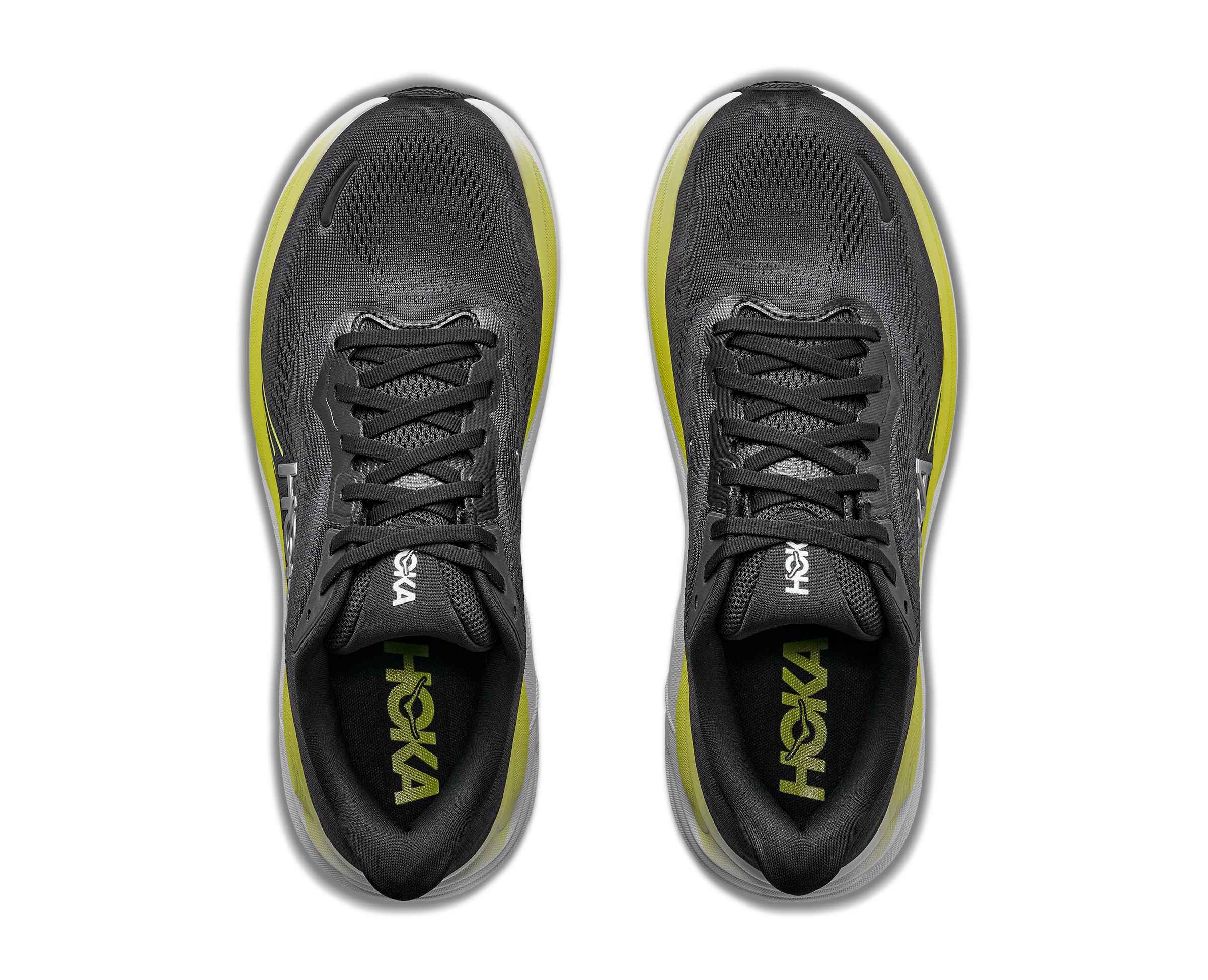 HOKA Clifton 11 Black / Cosmic Grey homme, vue 3