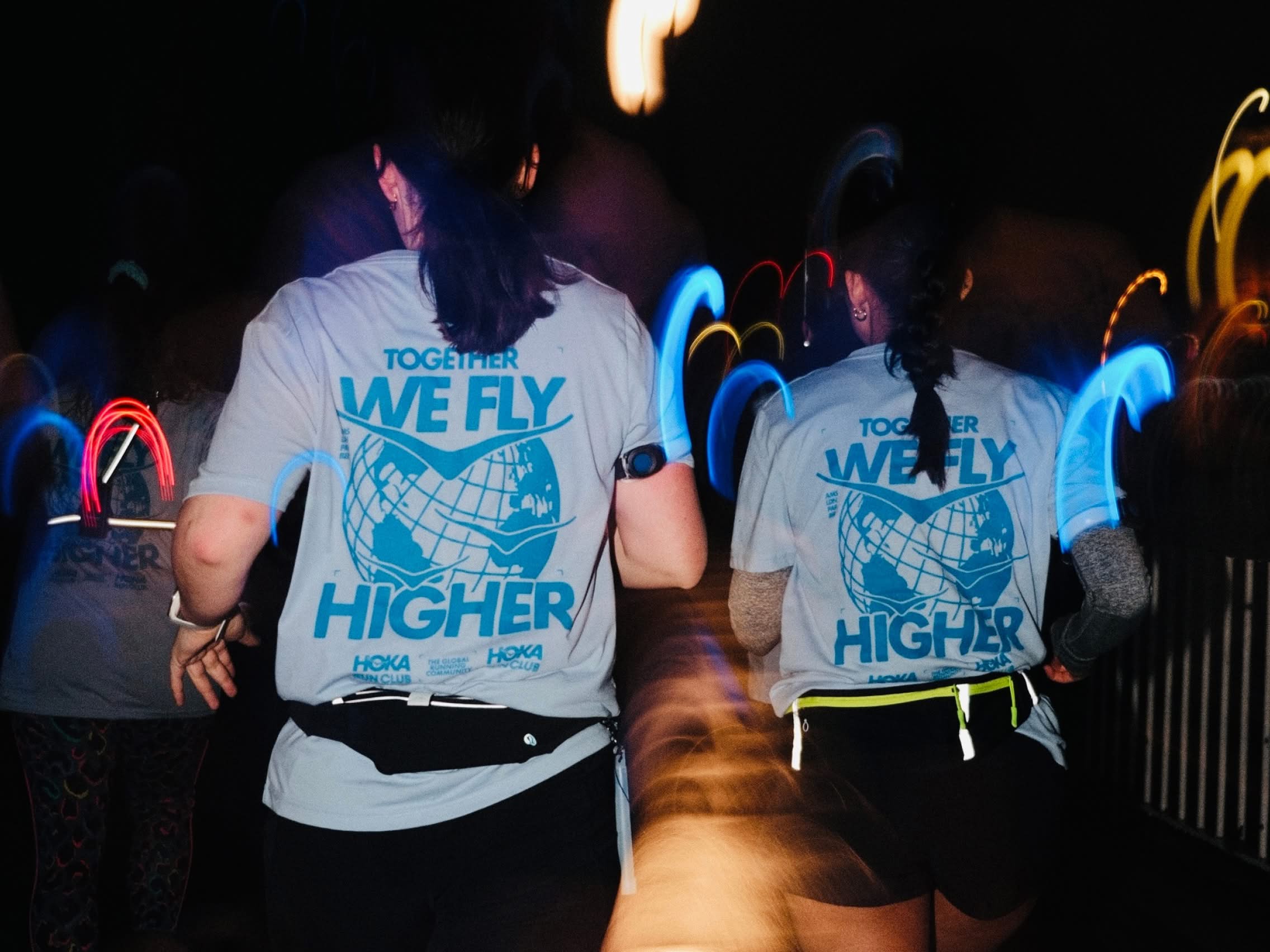 Photo from a recent HOKA activation 