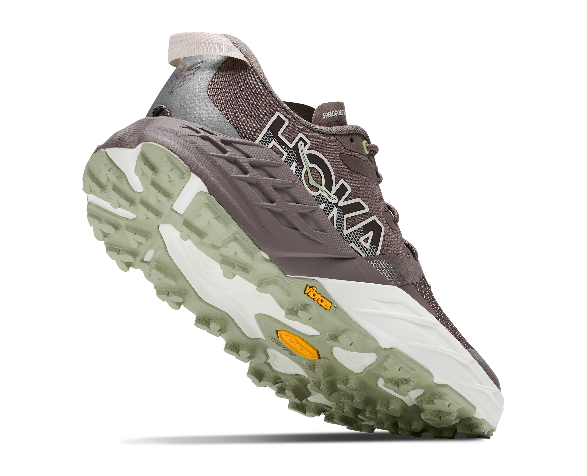 Hoka Speedgoat 7 GORE-TEX® - Pebble Grey / Alabaster — photo 5