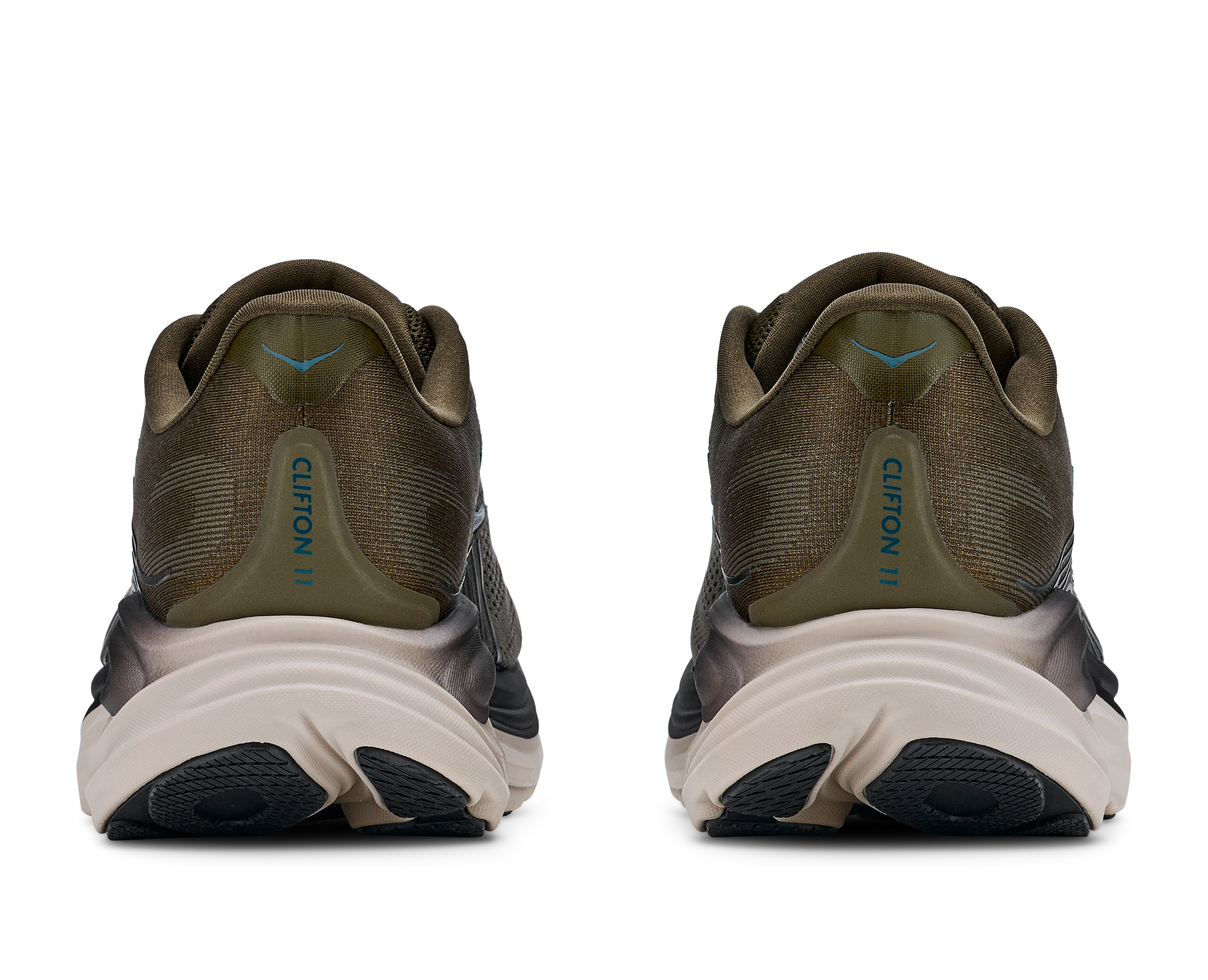 Hoka Clifton 11 - Antique Olive / River Rock Grey — photo 4