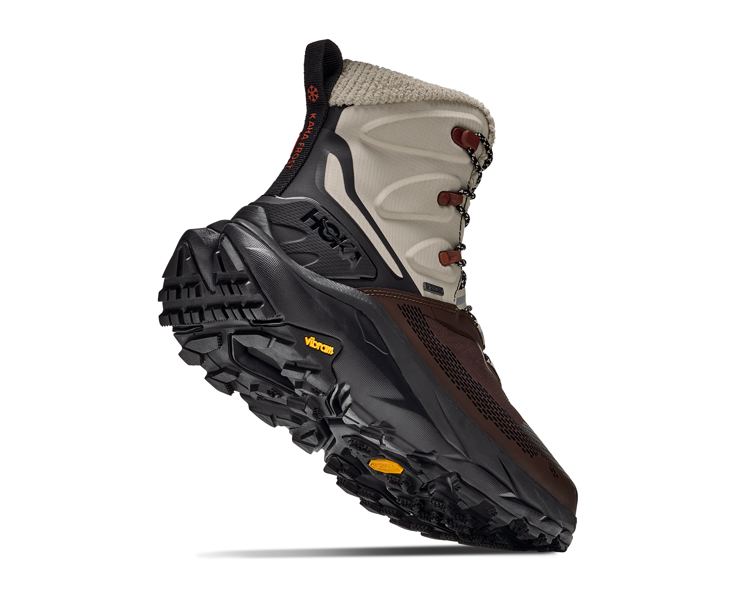 Hoka Kaha 2 Frost GORE-TEX - River Rock Grey / Black — foto 5