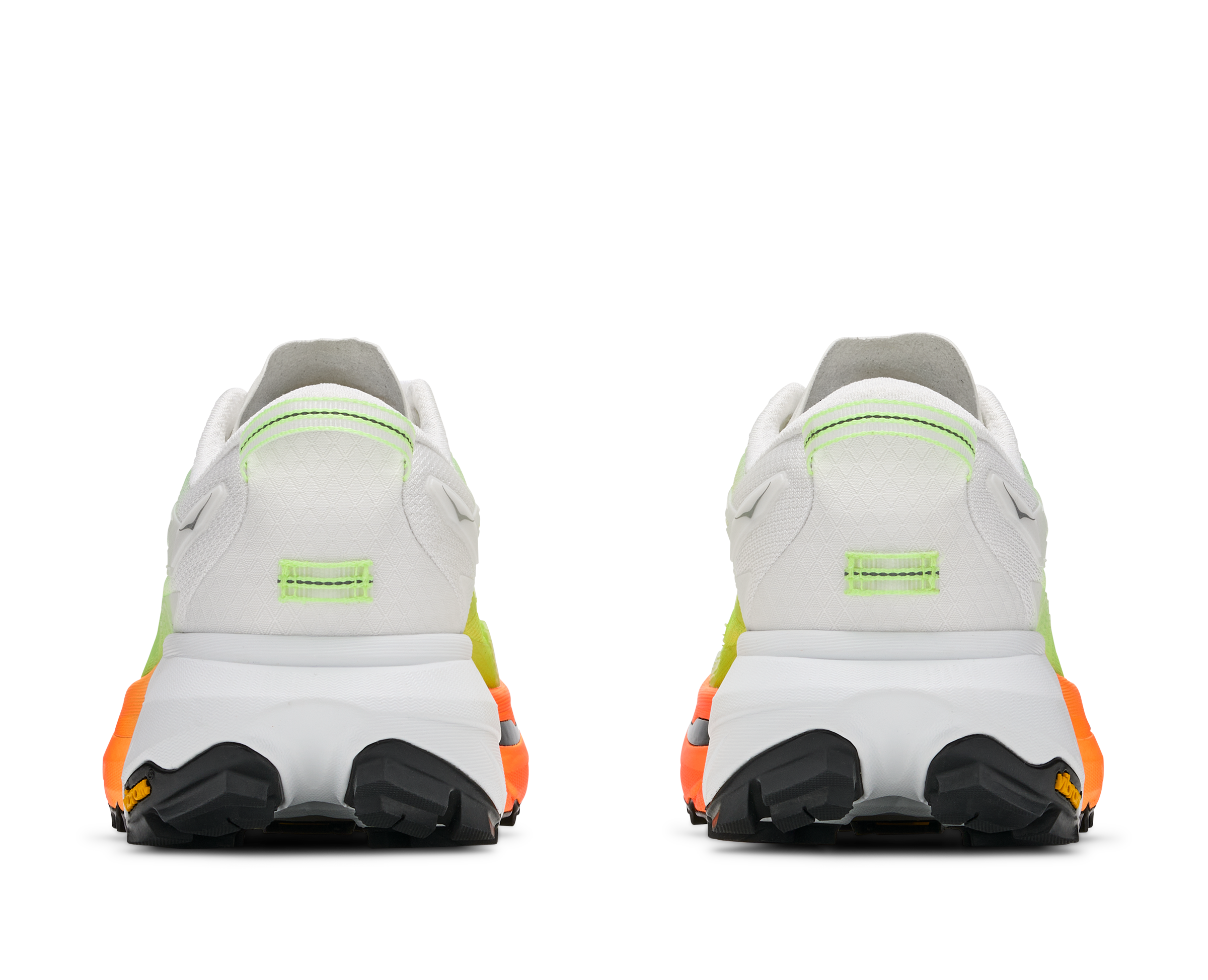 Hoka Mafate 5 - Frost / Neon Tangerine — photo 4