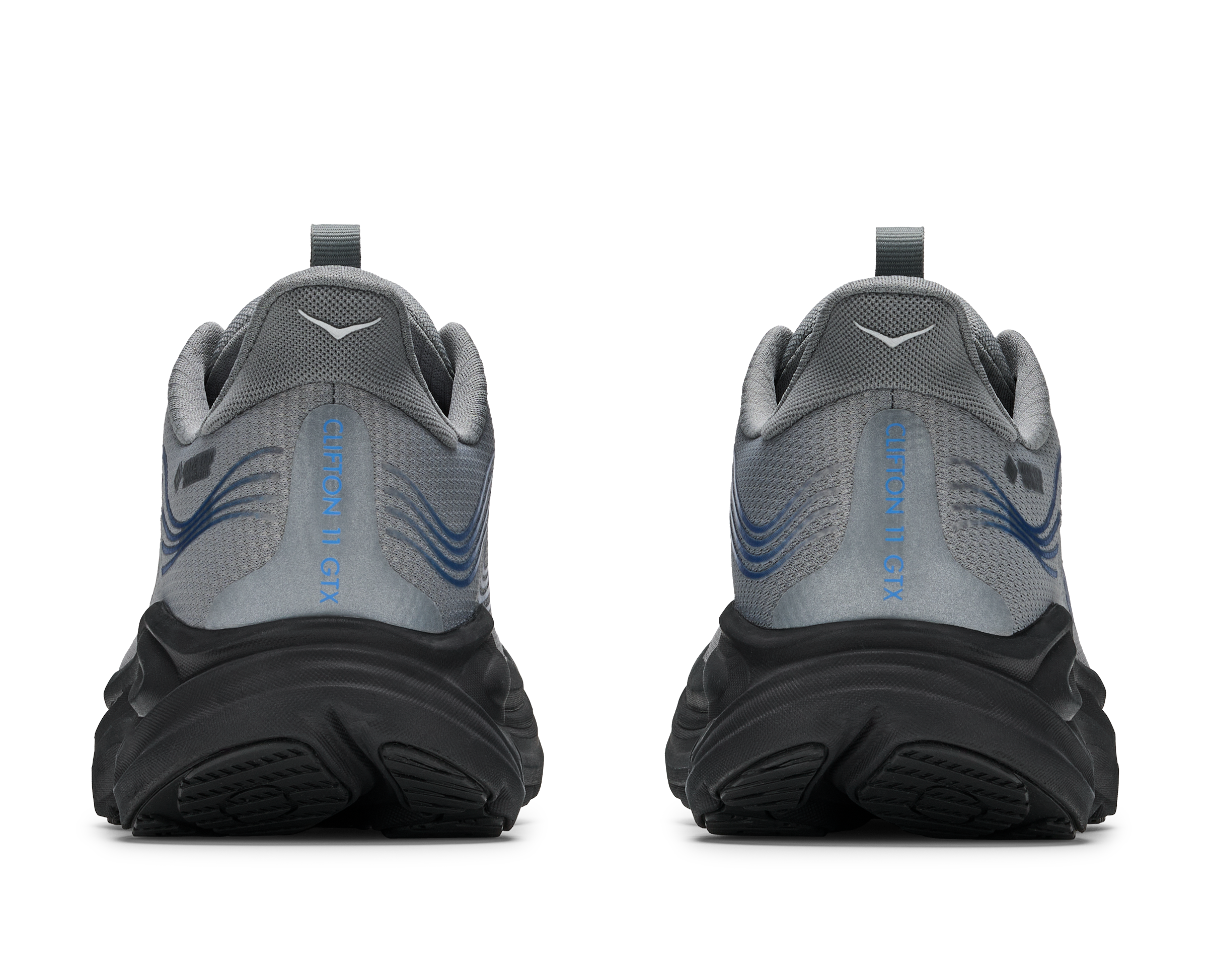 Hoka Clifton 11 GORE-TEX® - Galactic Grey / Virtual Blue — photo 4