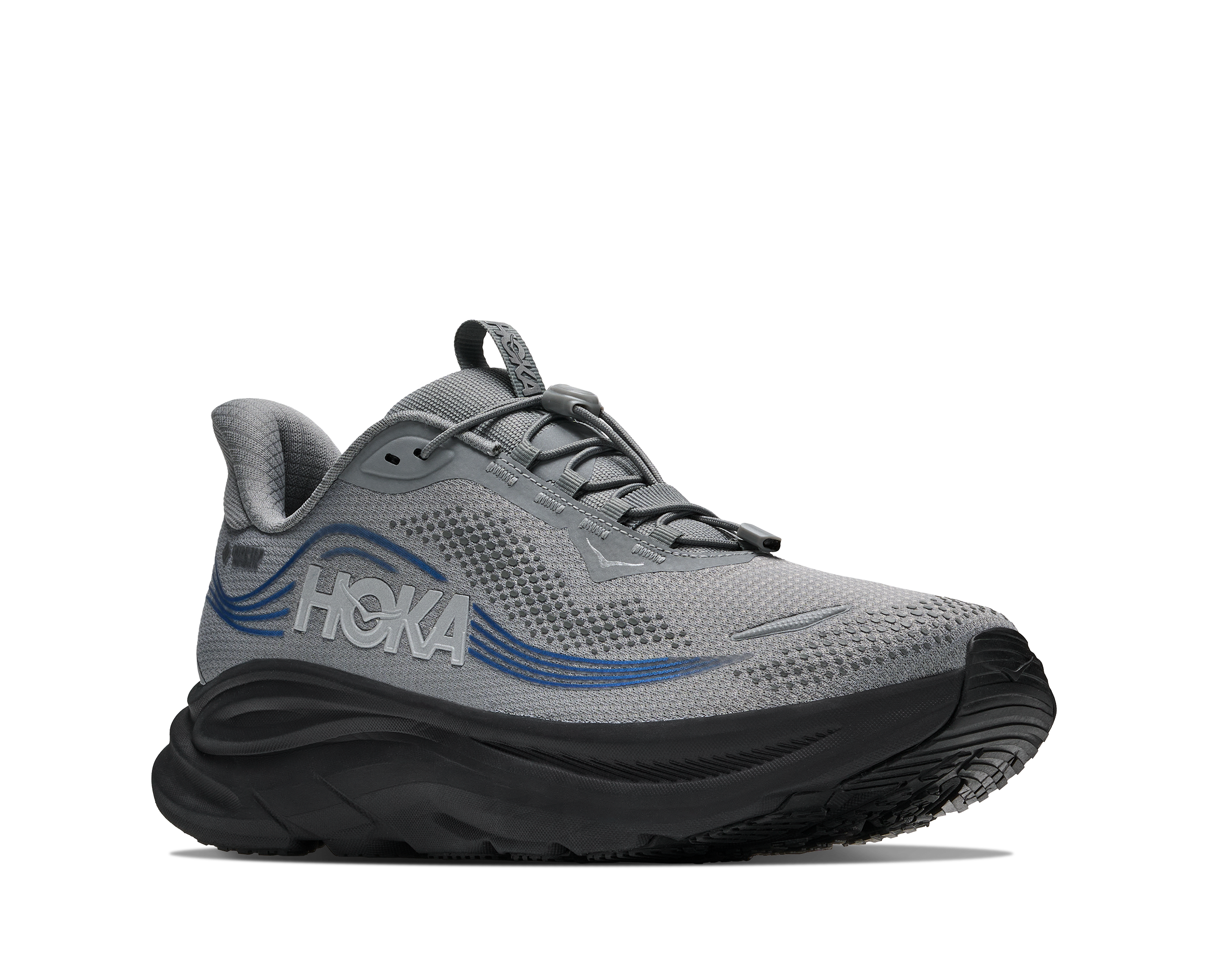 Hoka Clifton 11 GORE-TEX® - Galactic Grey / Virtual Blue — photo 3