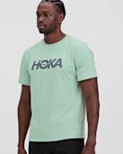 T-shirt en coton à logo centré, manches courtes