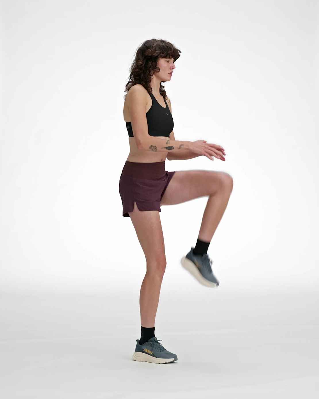 HOKA ONE ONE® Glide Short MR 3.5'' Brief for Women | HOKA ONE ONE®