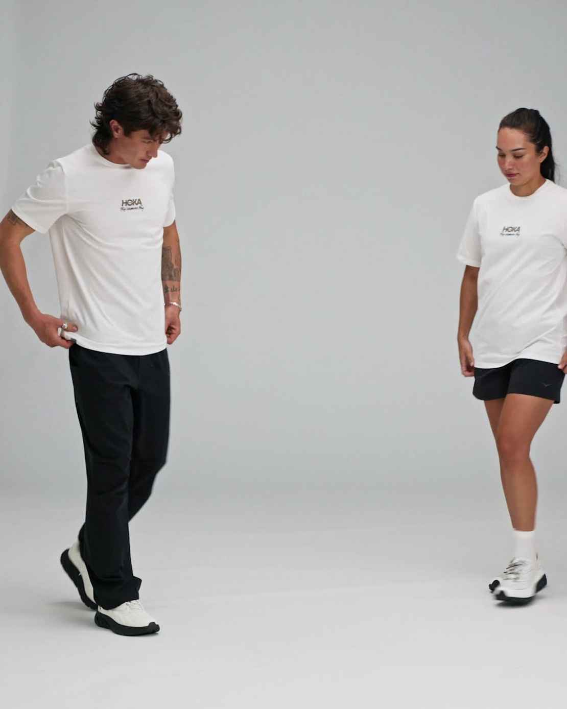 HOKA ONE ONE® Mosaic Logo CTN SS Tee for | HOKA ONE ONE®