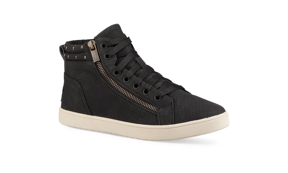 Ugg leather top high top sneakers