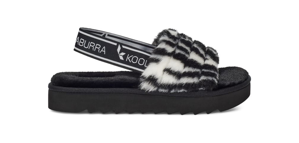 Ugg zebra slippers hotsell